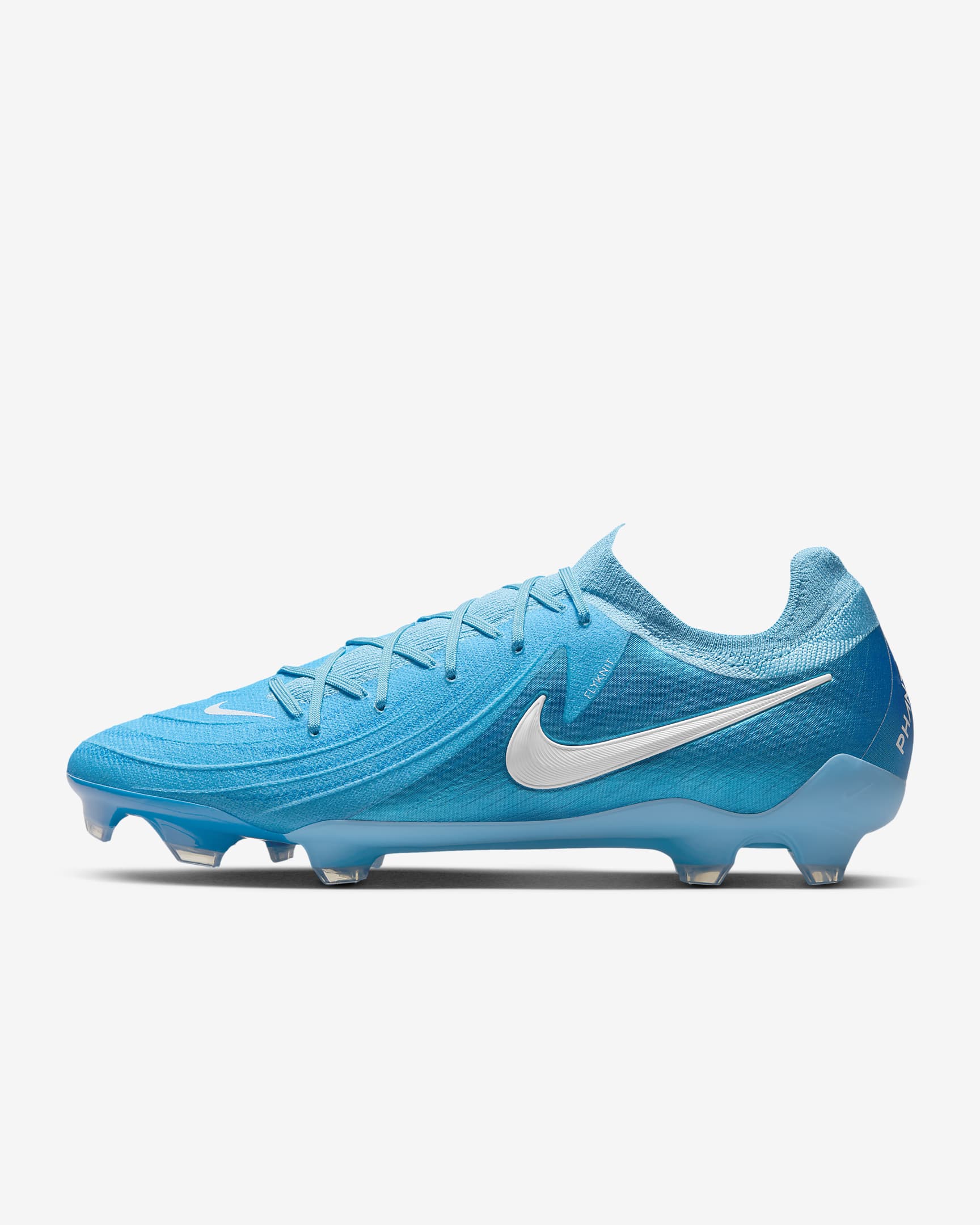 Nike Phantom GX 2 Pro Botas de fútbol de perfil bajo para terreno firme - Blue Fury/Blanco