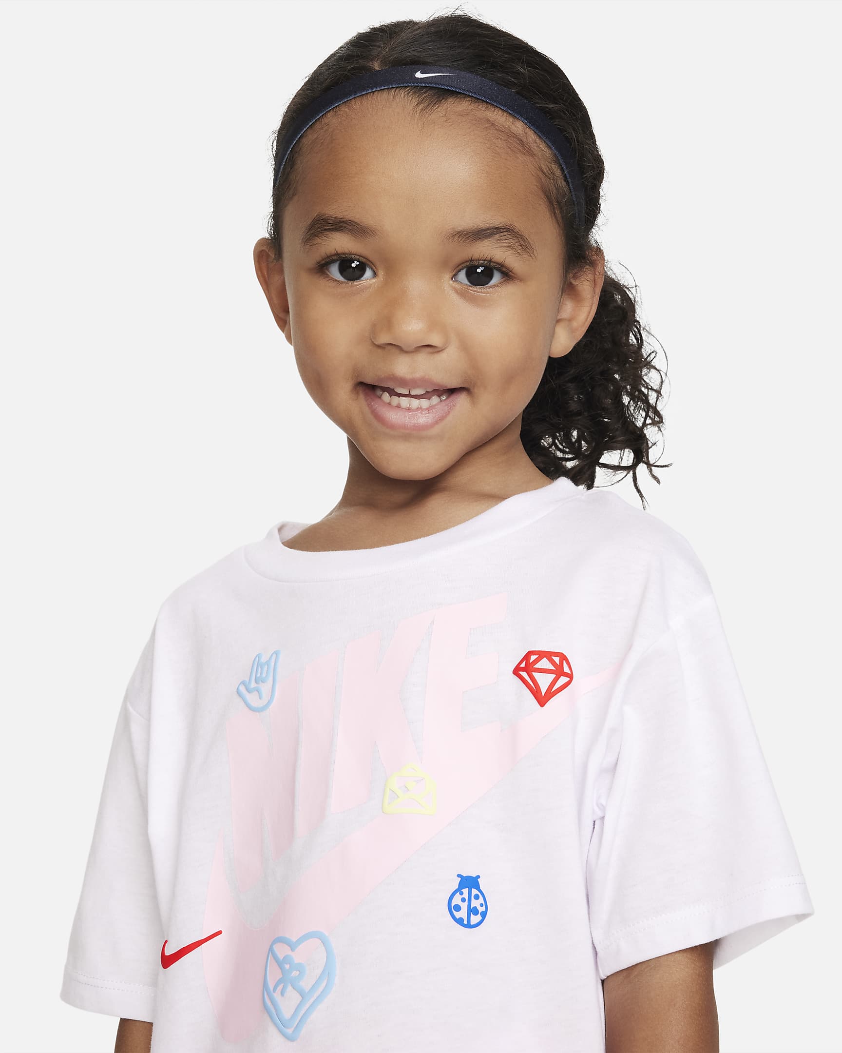 Nike Love Icon Boxy Tee Toddler T-Shirt. Nike.com