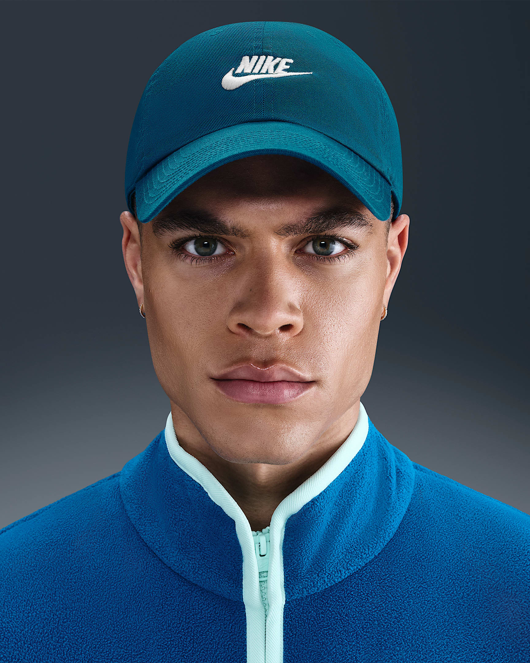 Nike Club Unstructured Futura Wash Cap - Green Abyss/Mint Foam