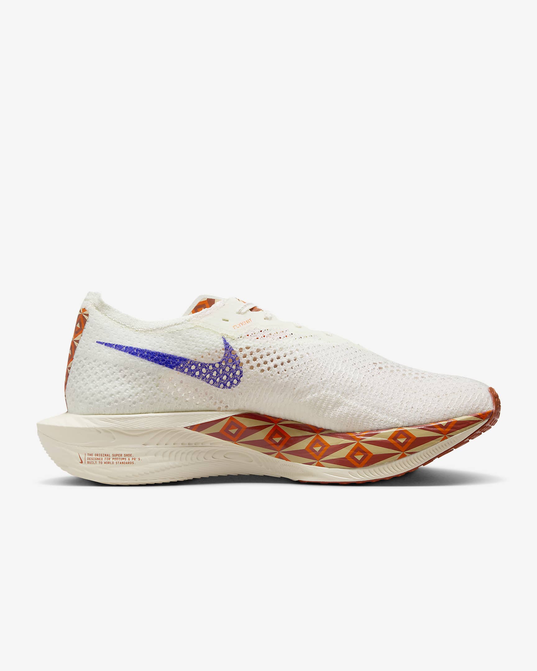 Tenis de carrera en carretera para hombre Nike Vaporfly 3 Premium - Vela/Naranja seguridad/Amanecer quemado/Hiperroyal