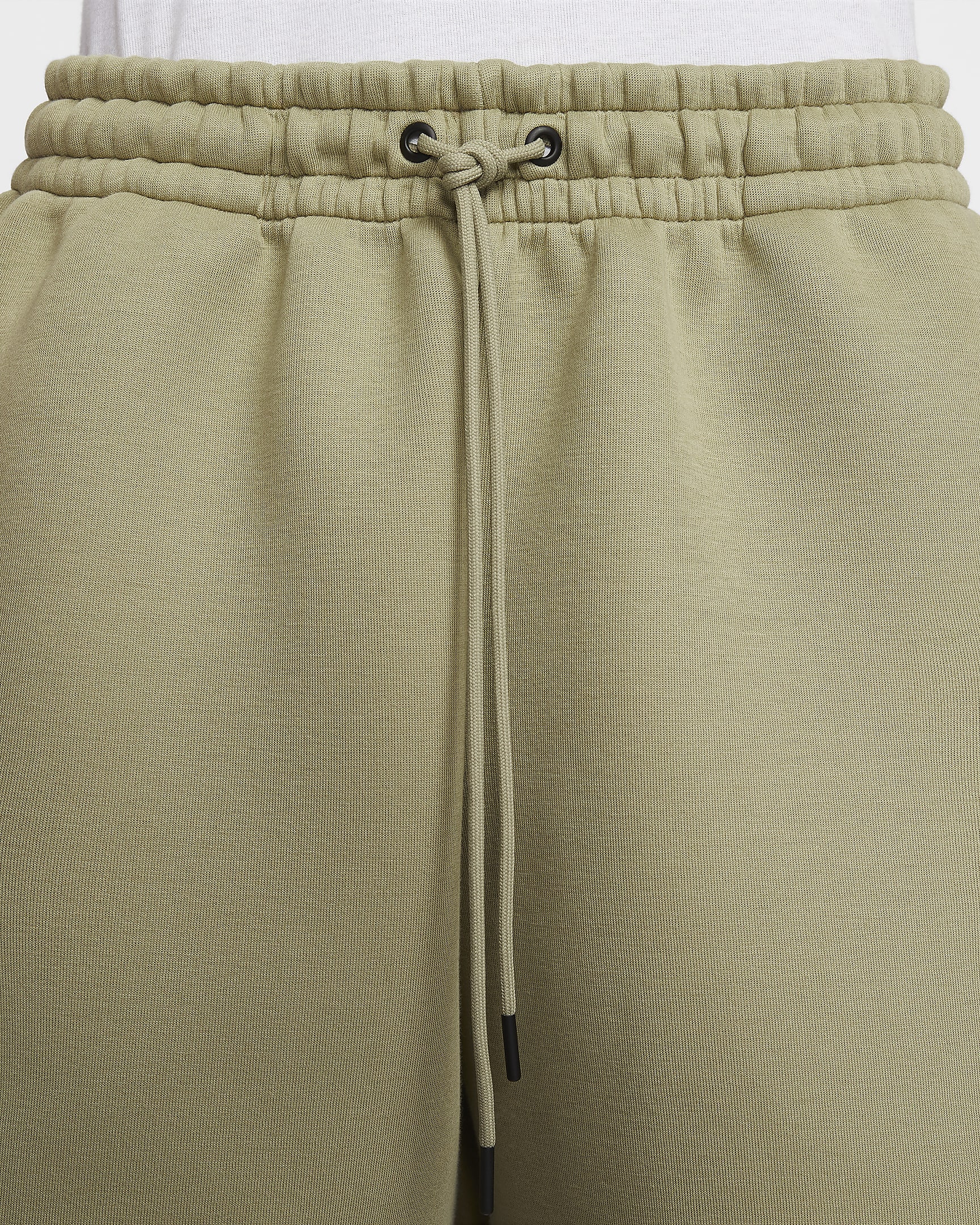 Nike Tech Men's Fleece Shorts - Neutral Olive/Neutral Olive