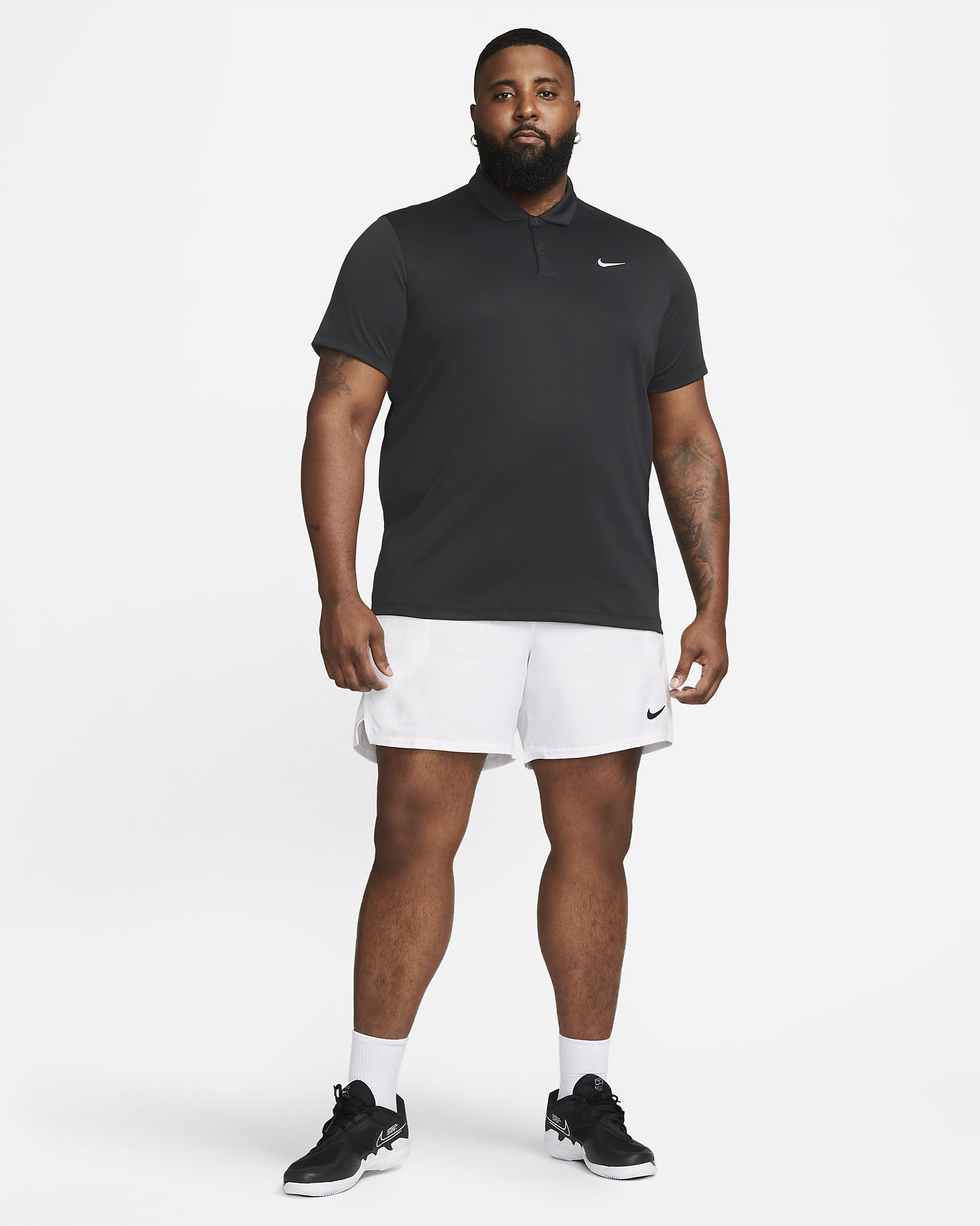 nike dri fit tennis polo