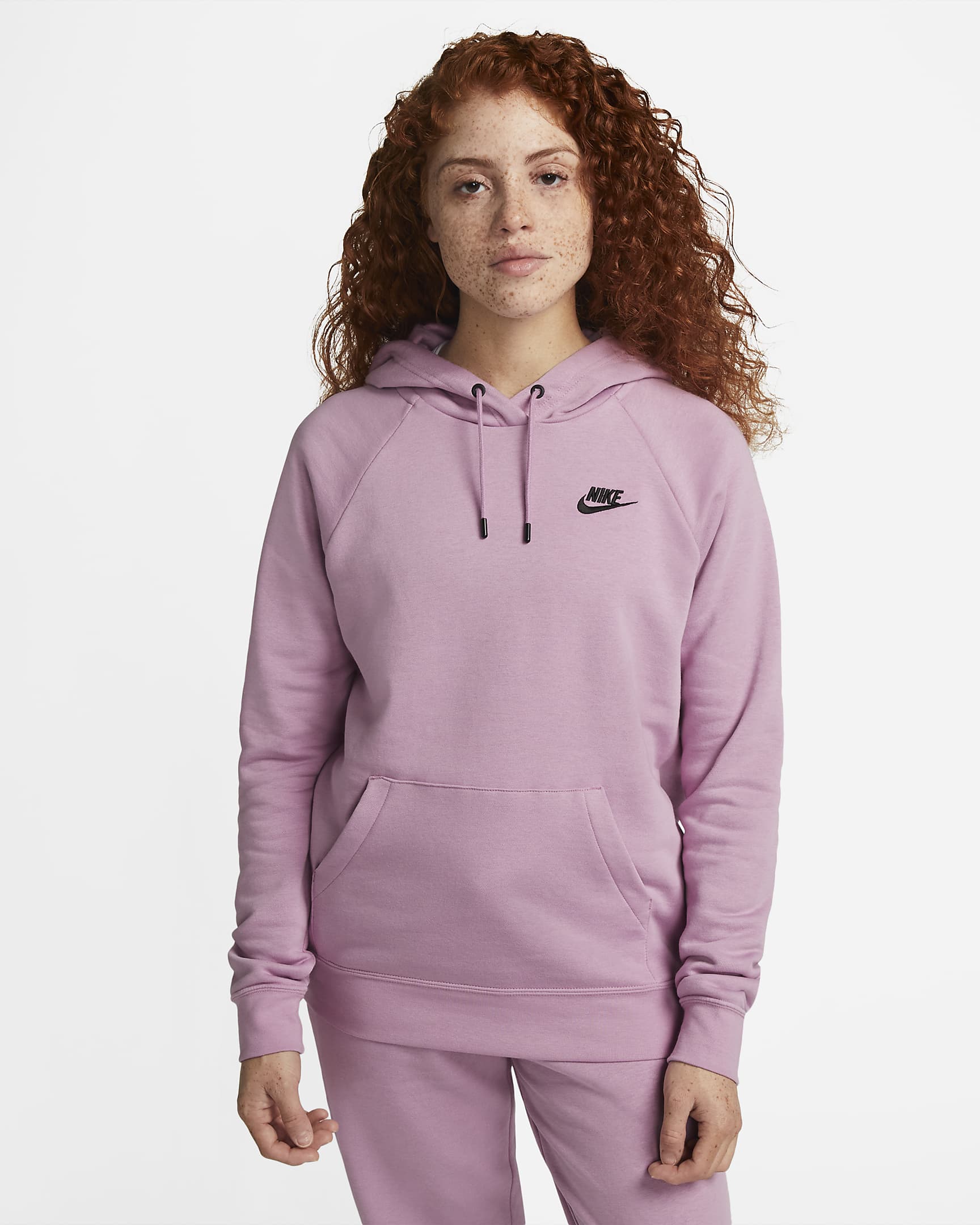 Nike Sportswear Essential Women's Fleece Pullover Hoodie. Nike HU
