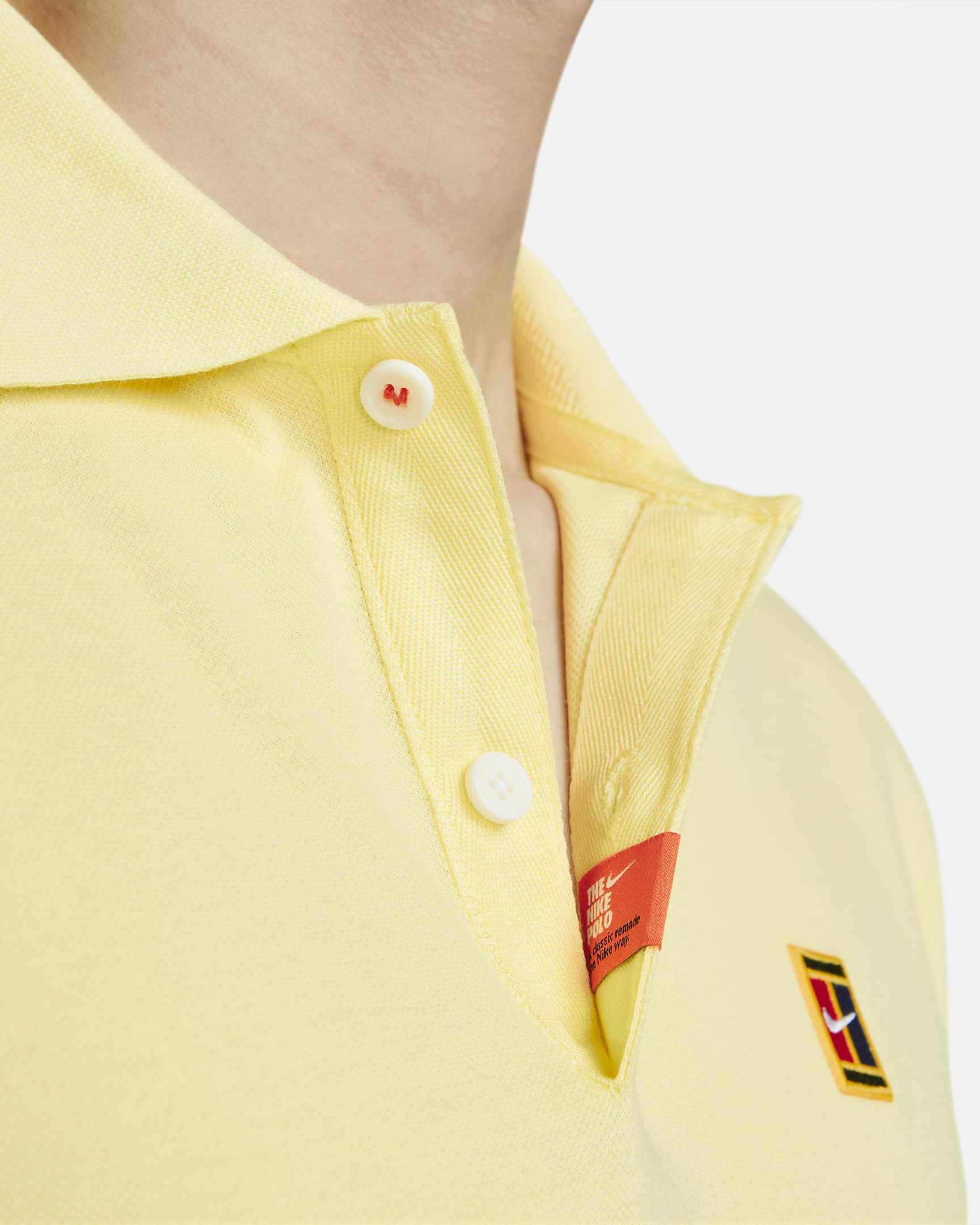 The Nike Polo Men's Slim-Fit Polo - Lemon Chiffon