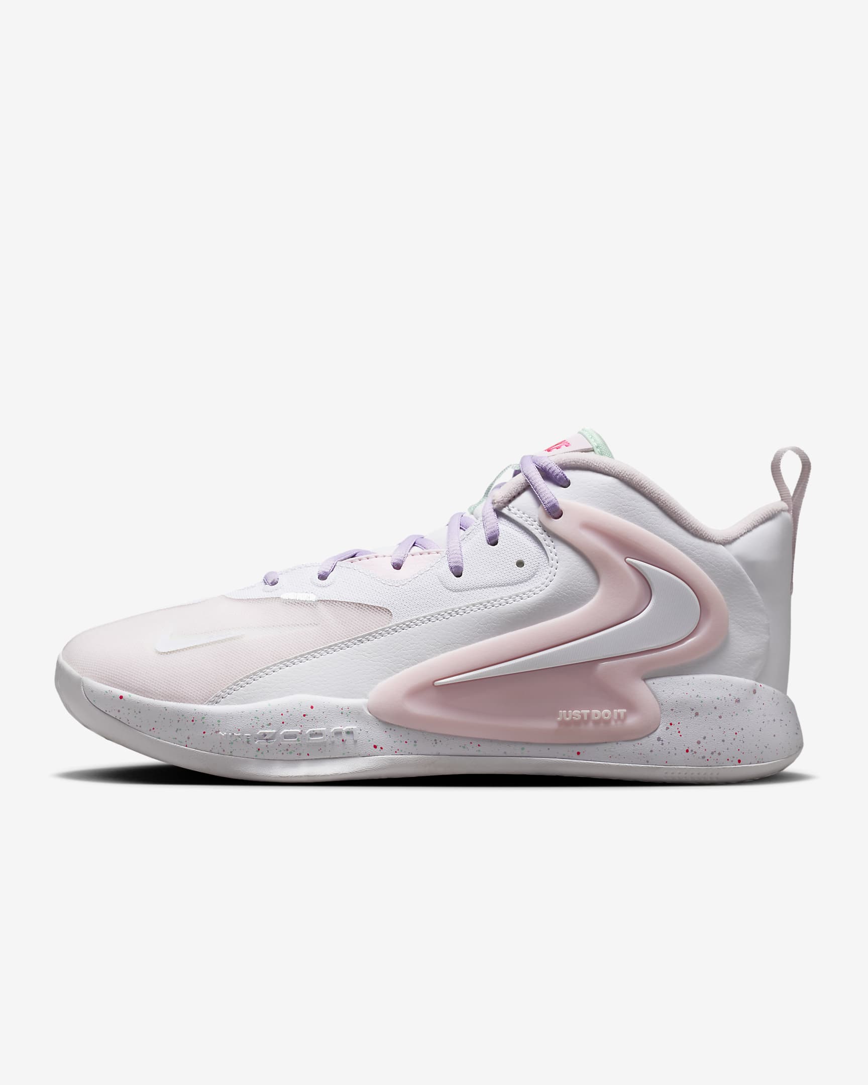 Nike HyperSet 2 SE Volleyball Shoes - White/Arctic Pink/Hyper Pink/White