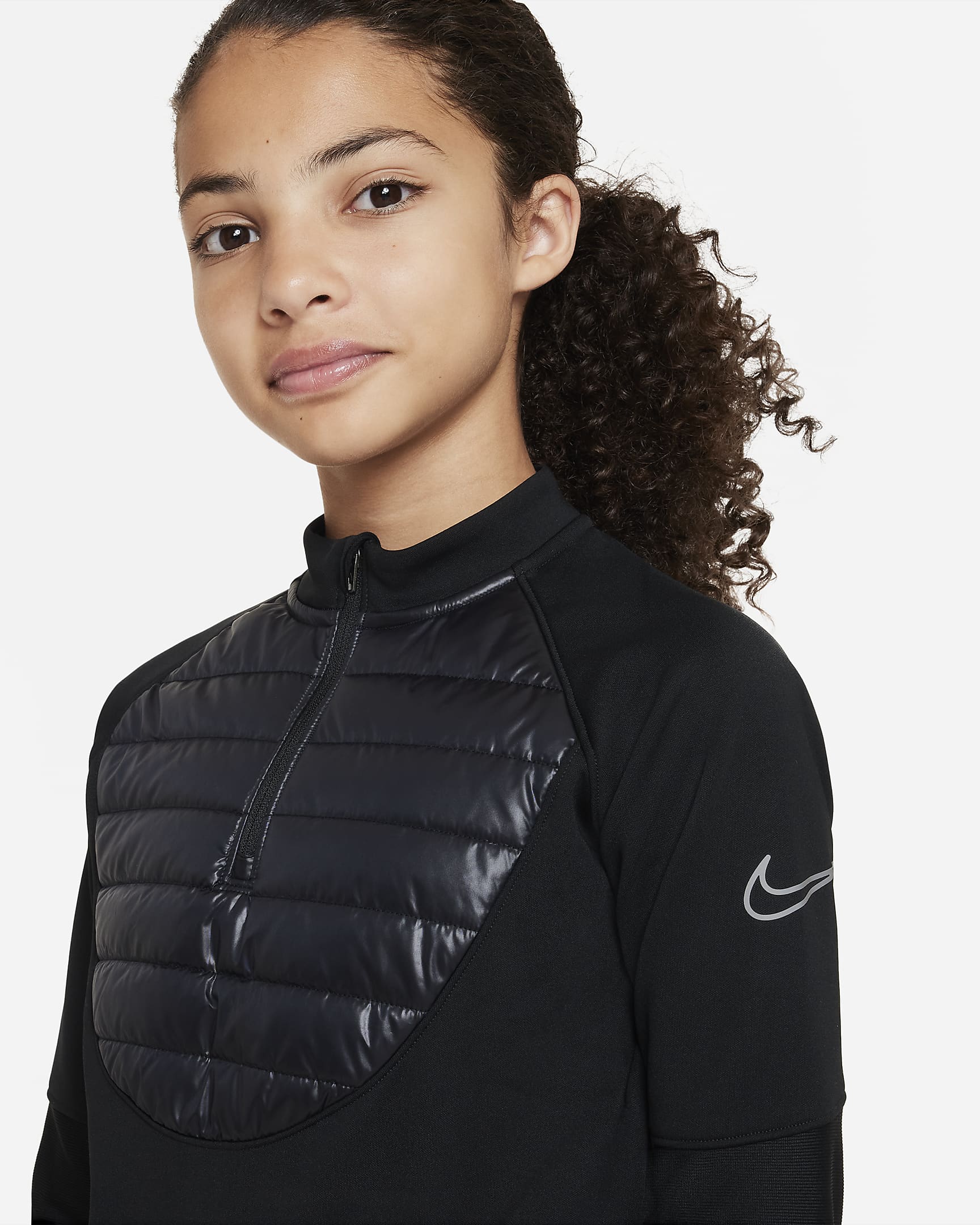 Nike Therma-FIT Academy Winter Warrior Older Kids' Football Drill Top ...