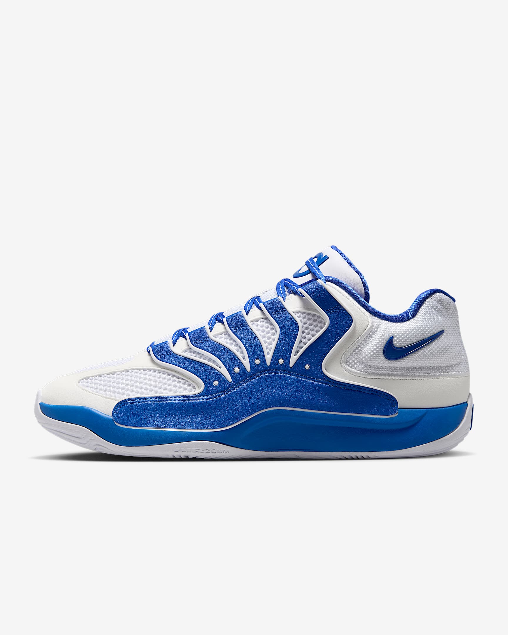 KD18 Basketball Shoes - White/Game Royal