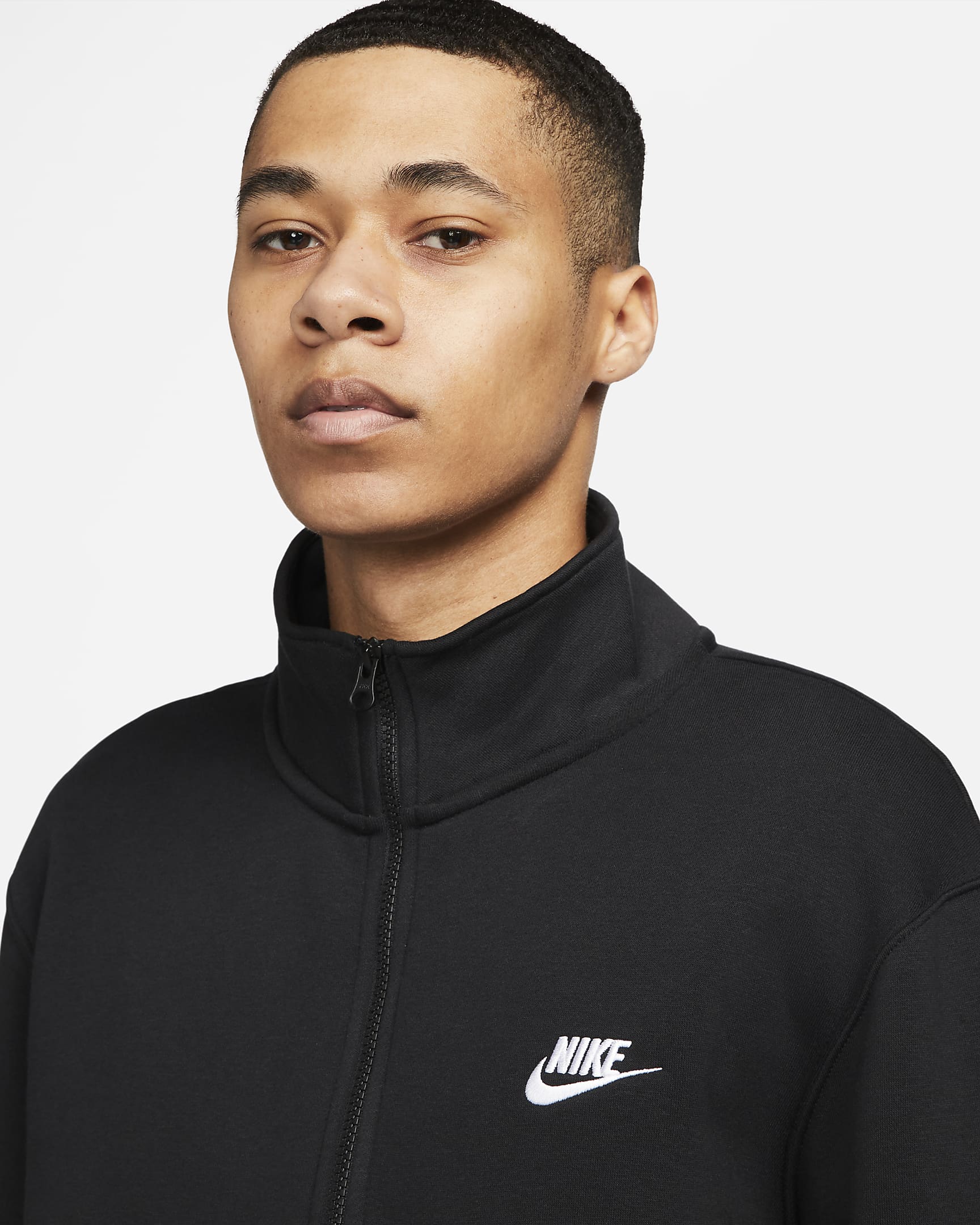 Nike Sportswear Club Men's Brushed-Back 1/2-Zip Pullover. Nike.com