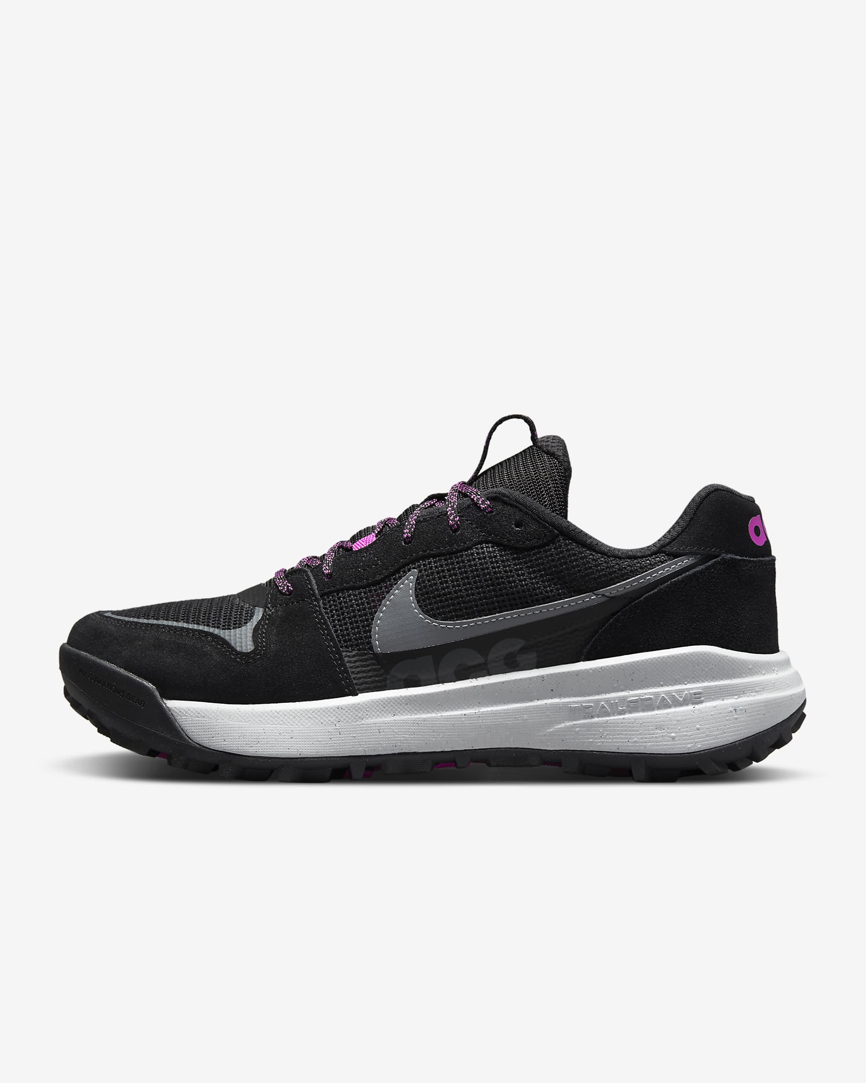 Tenis Nike ACG Lowcate - Negro/Negro/Gris lobo/Gris azulado