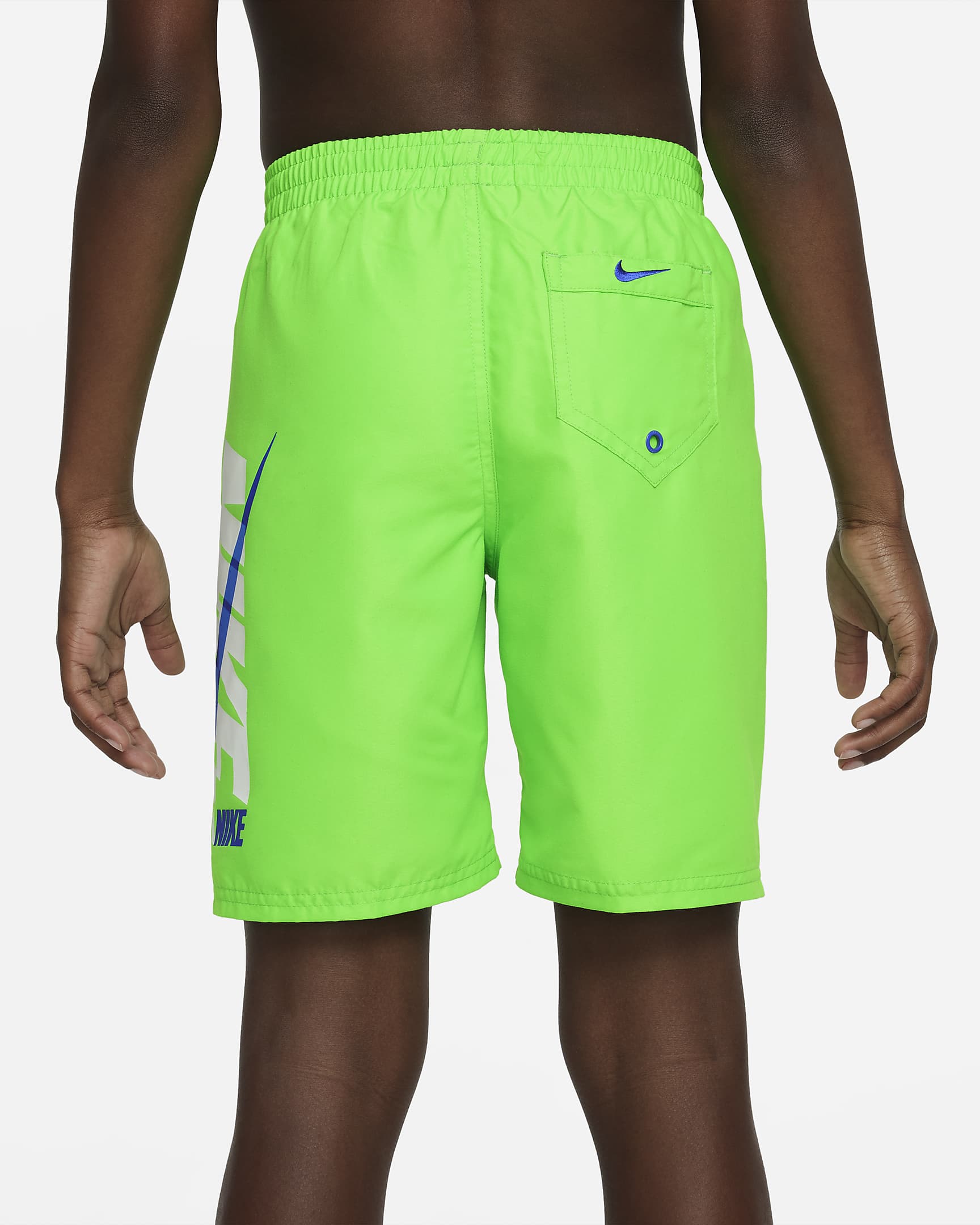 Nike Big Kids' (Boys') 7" Volley Shorts - Green Strike