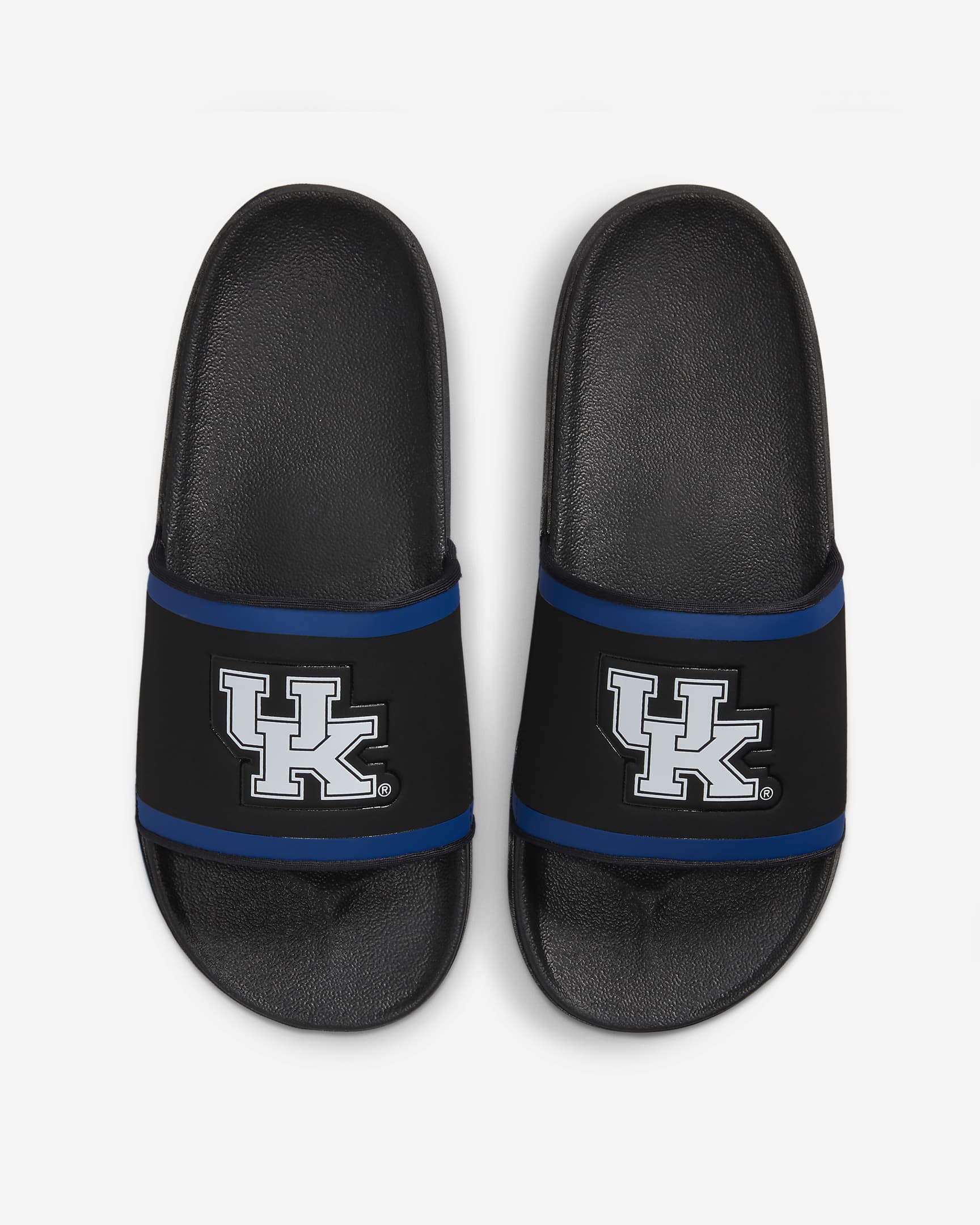 Nike Offcourt (Kentucky) Slide - Black/Game Royal/White