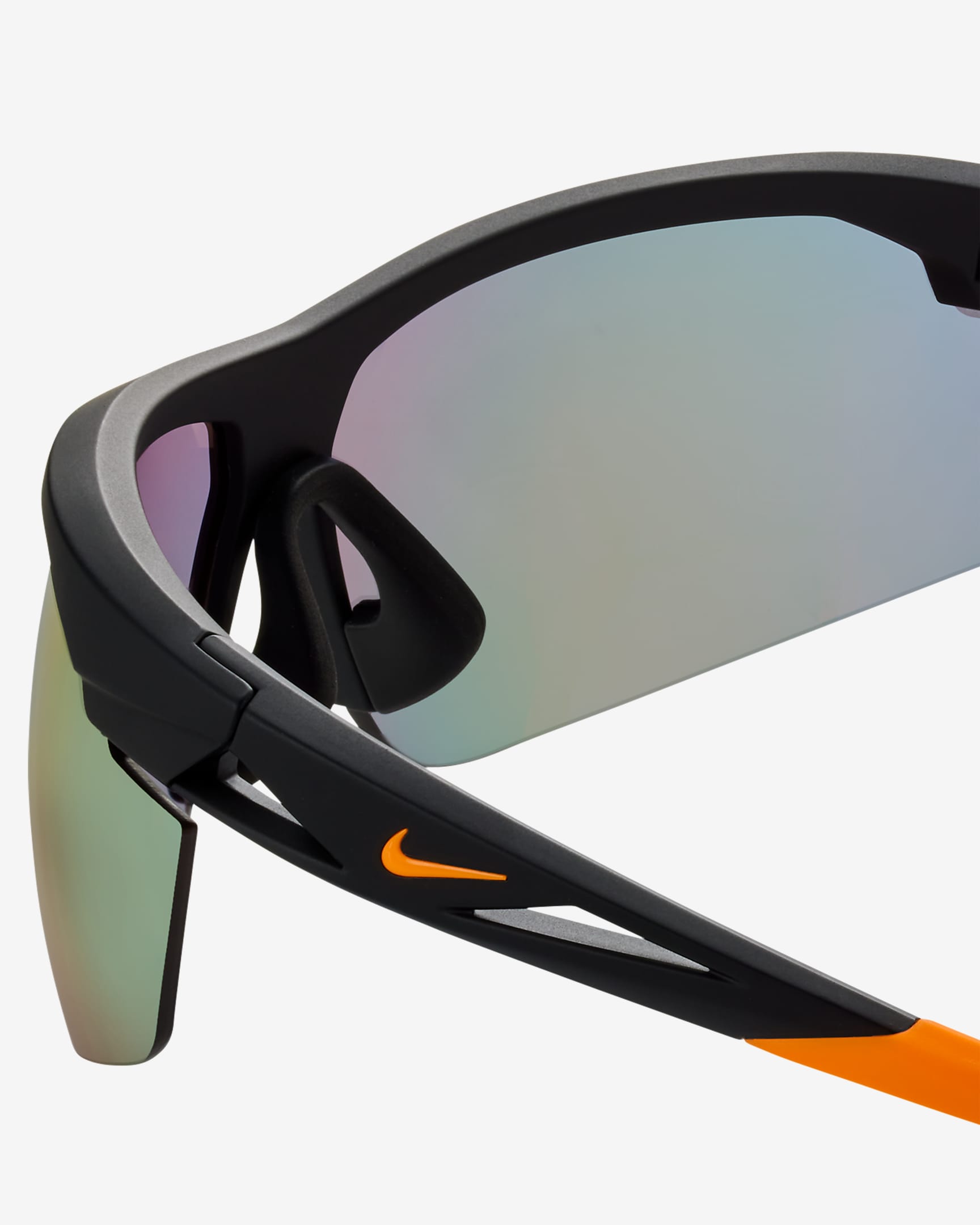 Okulary przeciwsłoneczne Road Tint Nike Windtrack - Czerń/Total Orange