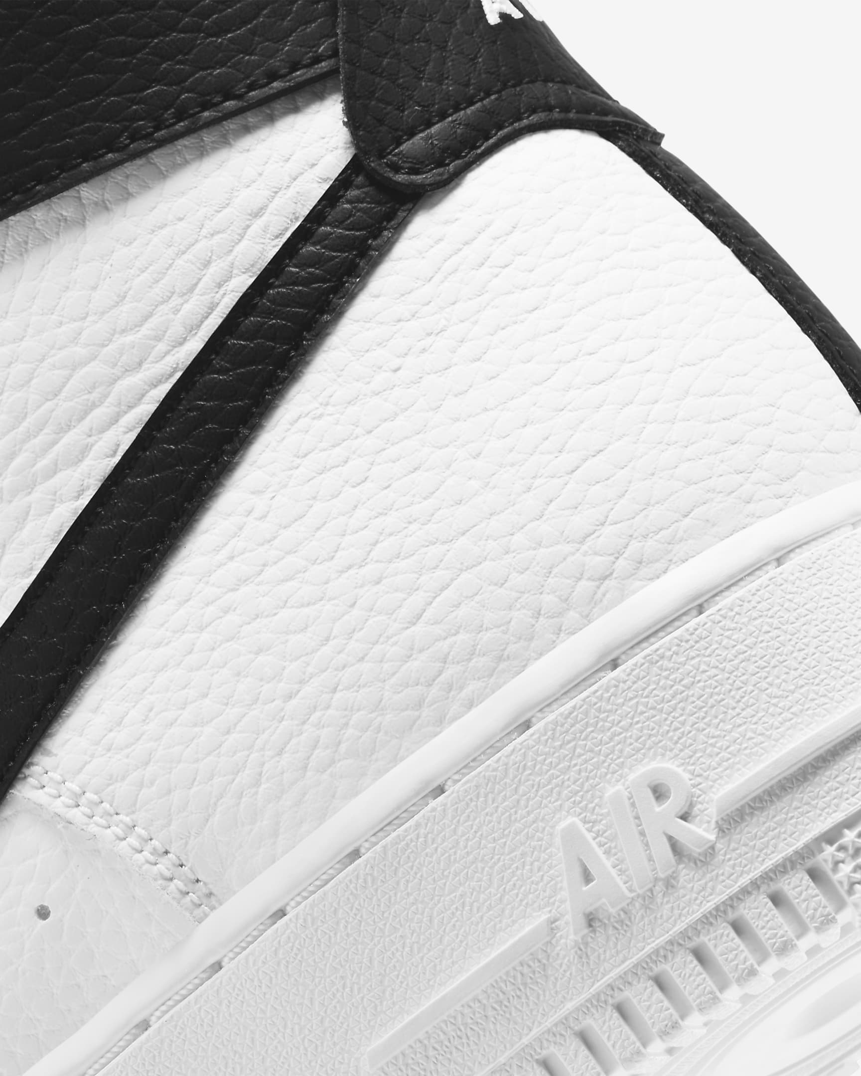 Nike Air Force 1 '07 High Men's Shoes - White/Black