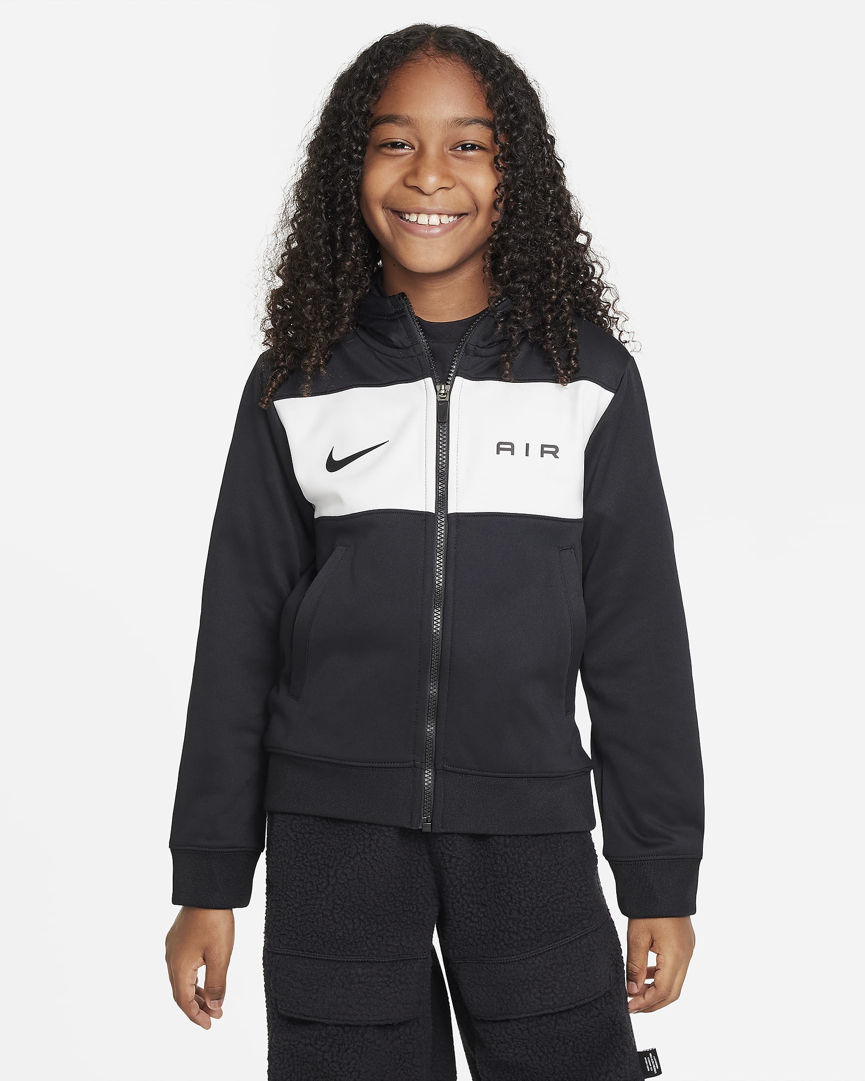 Nike Air Older Kids' (Boys') Full-Zip Hoodie. Nike DK