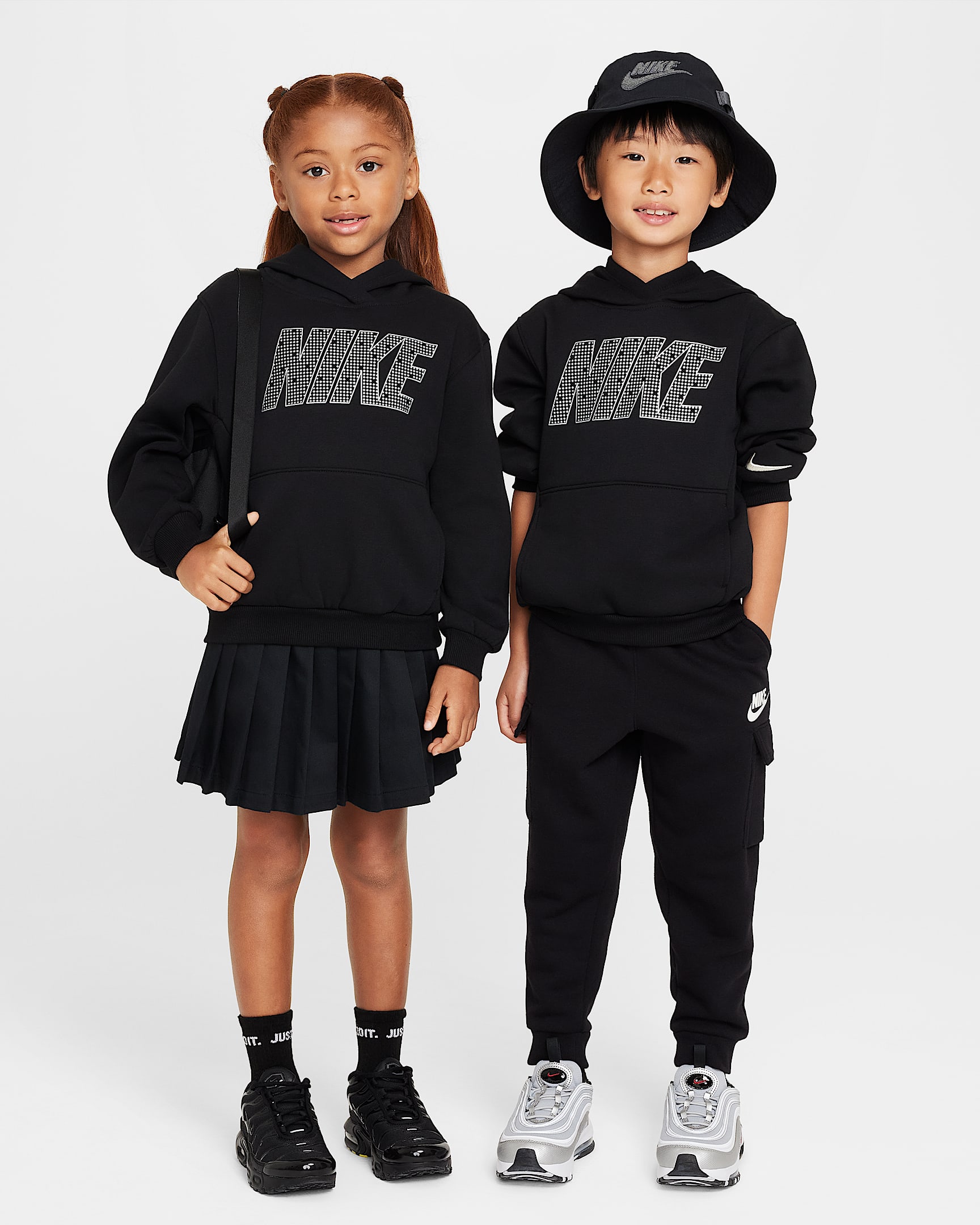 Nike Shine Hoodie (jüngere Kinder) - Schwarz