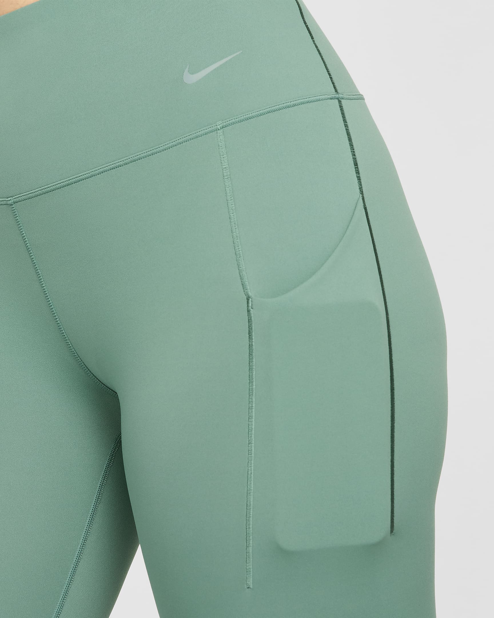 Nike Universa Women's Medium-Support High-Waisted Full-Length Leggings with Pockets - Bicoastal