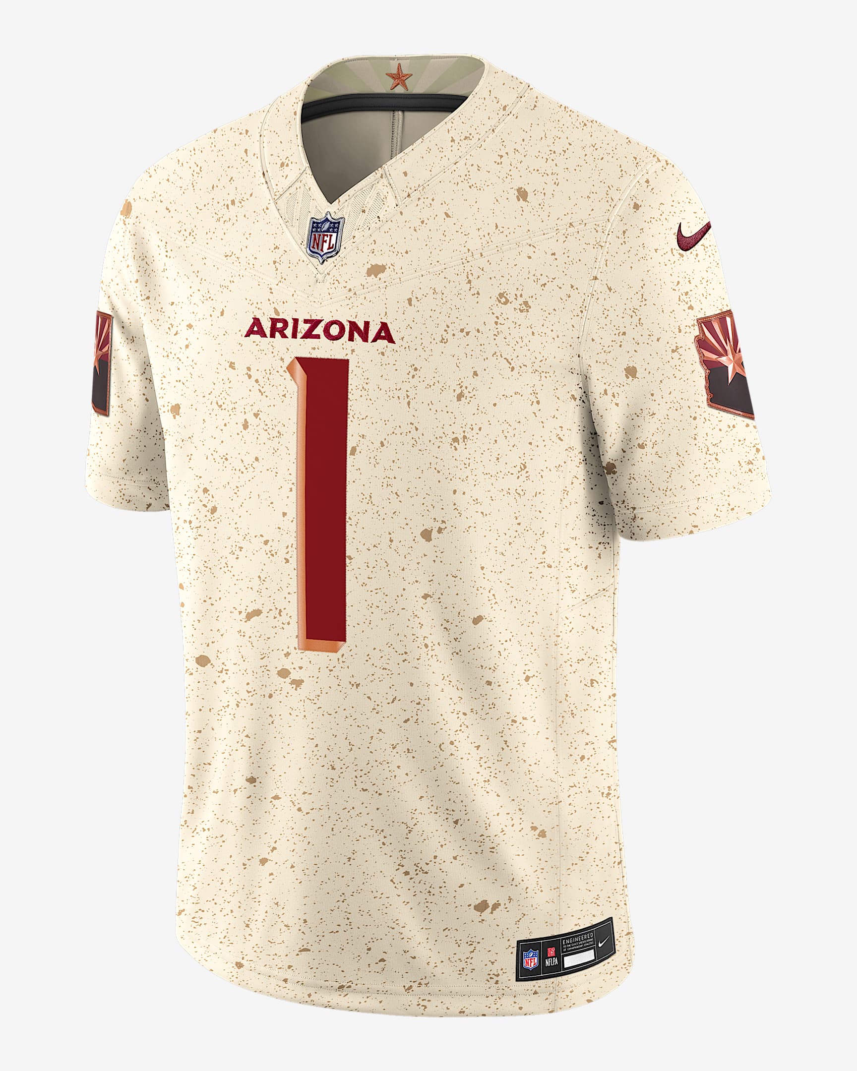 Kyler Murray Arizona Cardinals Rivalries Collection Men's Nike Dri-FIT NFL Limited Jersey - Natural
