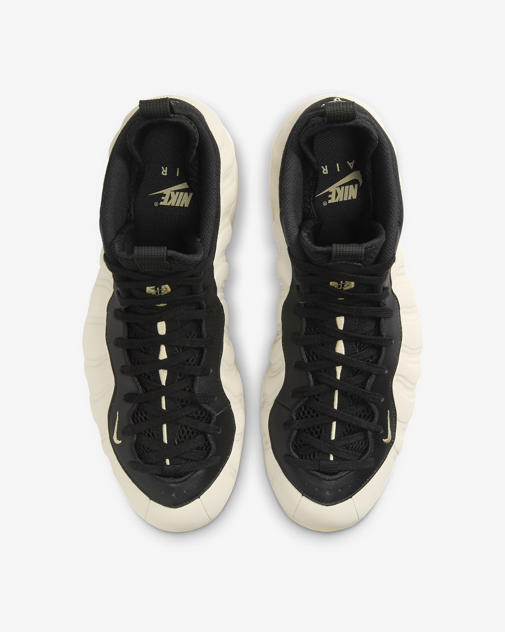 Chaussure Nike Air Foamposite One pour homme - Noir/Light Orewood Brown/Chrome/Team Gold