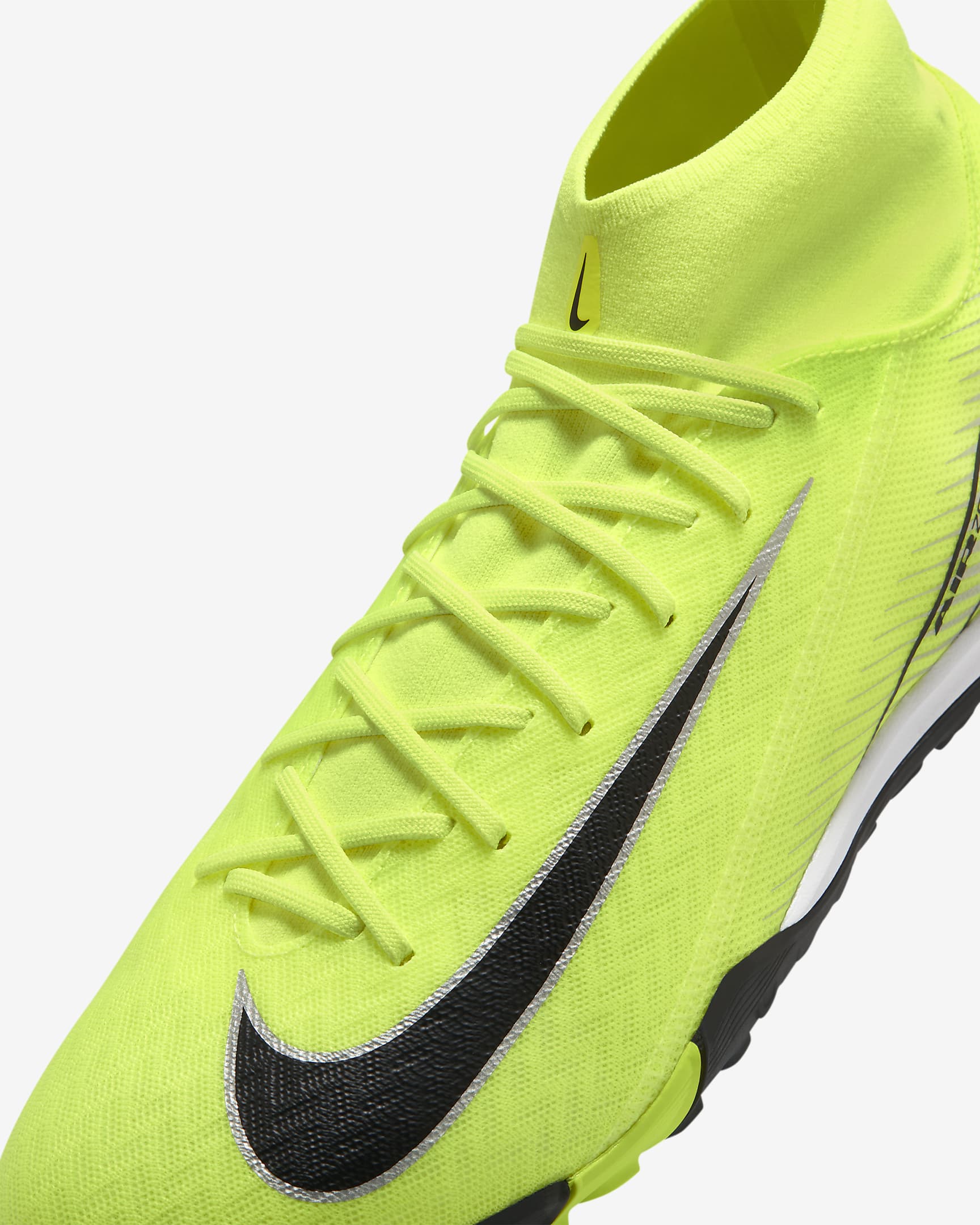 Nike Mercurial Superfly 10 Academy TF High-Top Football Shoes - Volt/Black