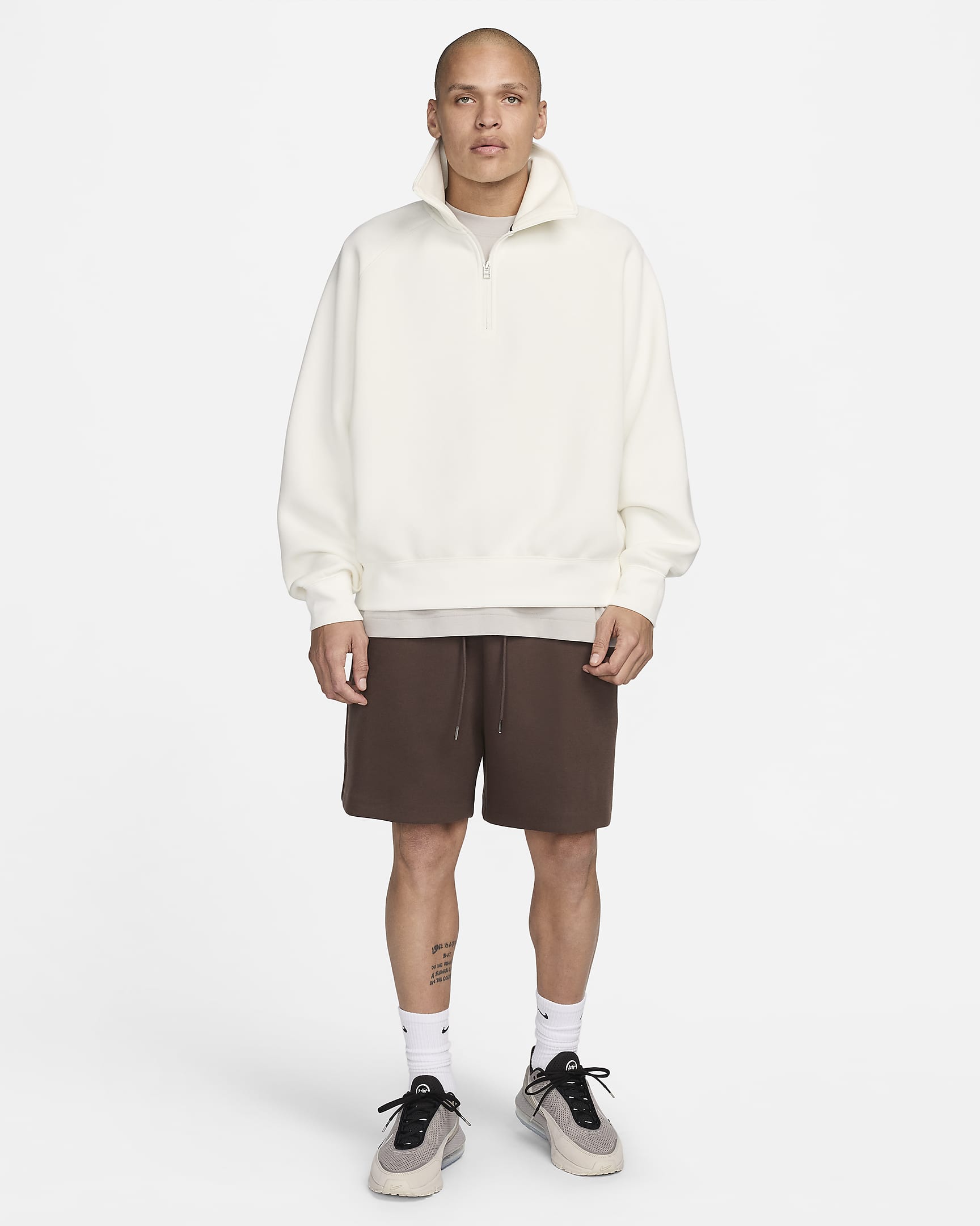 Nike Sportswear Tech Fleece Reimagined fleeceshorts voor heren - Baroque Brown