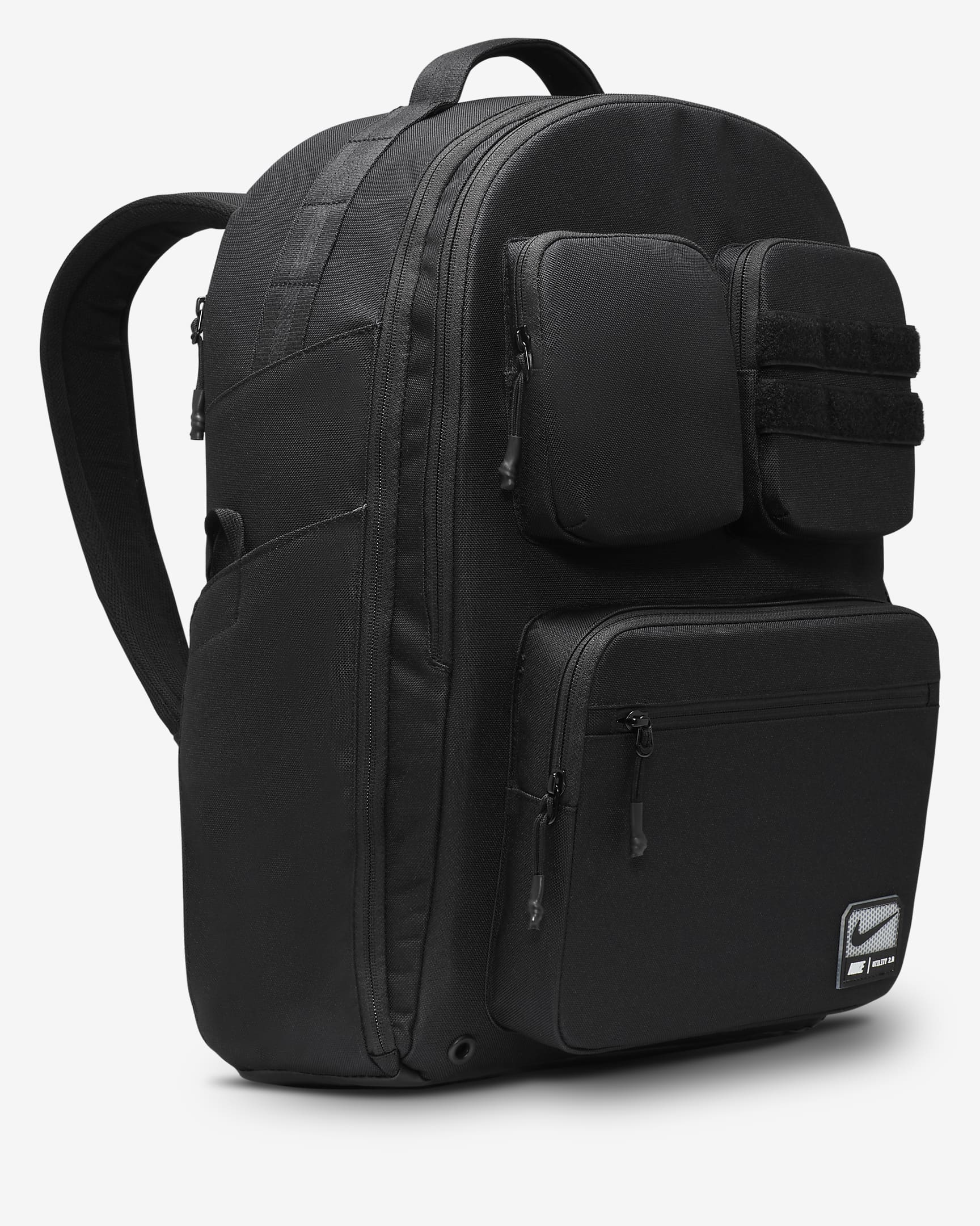 Nike Utility Power Rucksack (33 l) - Schwarz/Schwarz/Weiß