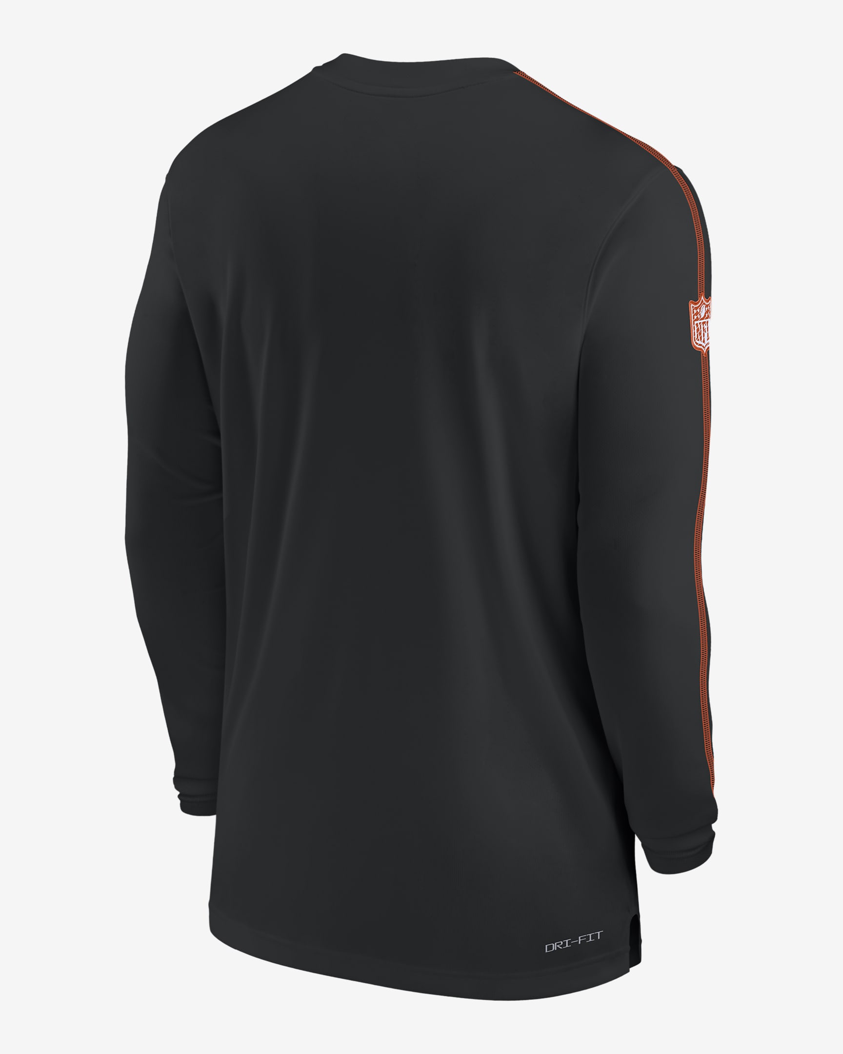 Cincinnati Bengals Sideline Coach Men's Nike Dri-FIT NFL Long-Sleeve Top - Black