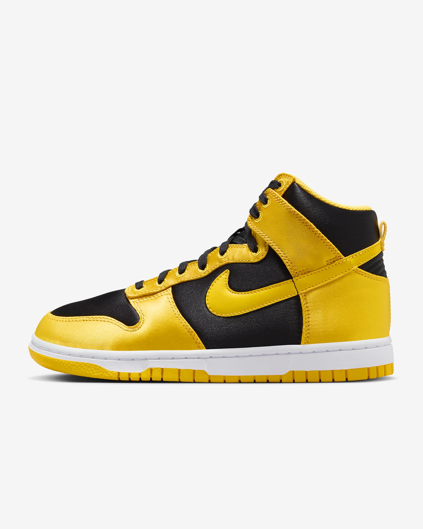 Nike Dunk High Women's Shoes - Black/White/Varsity Maize