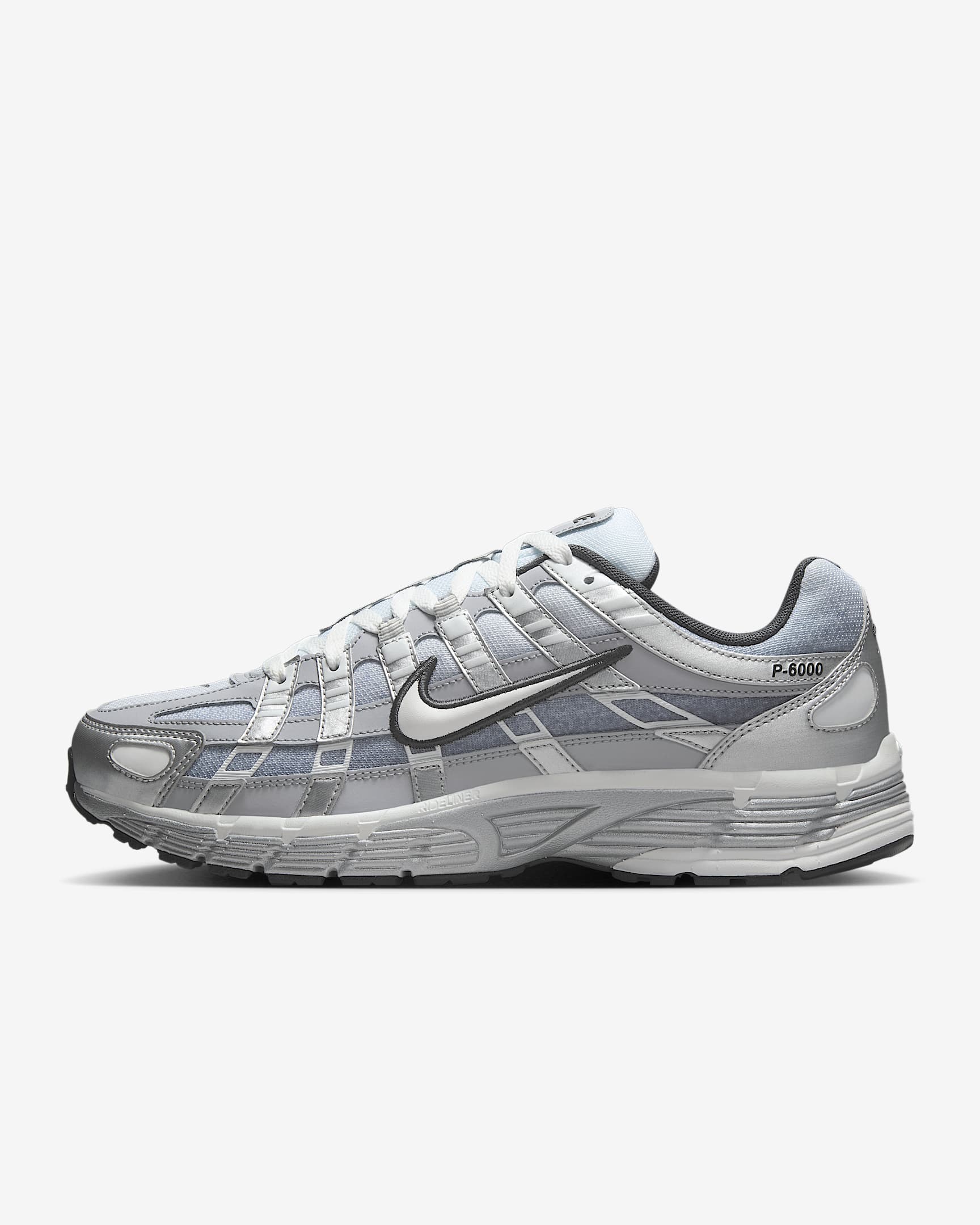 Nike P-6000 Men's Shoes - Metallic Silver/Wolf Grey/Anthracite/Summit White