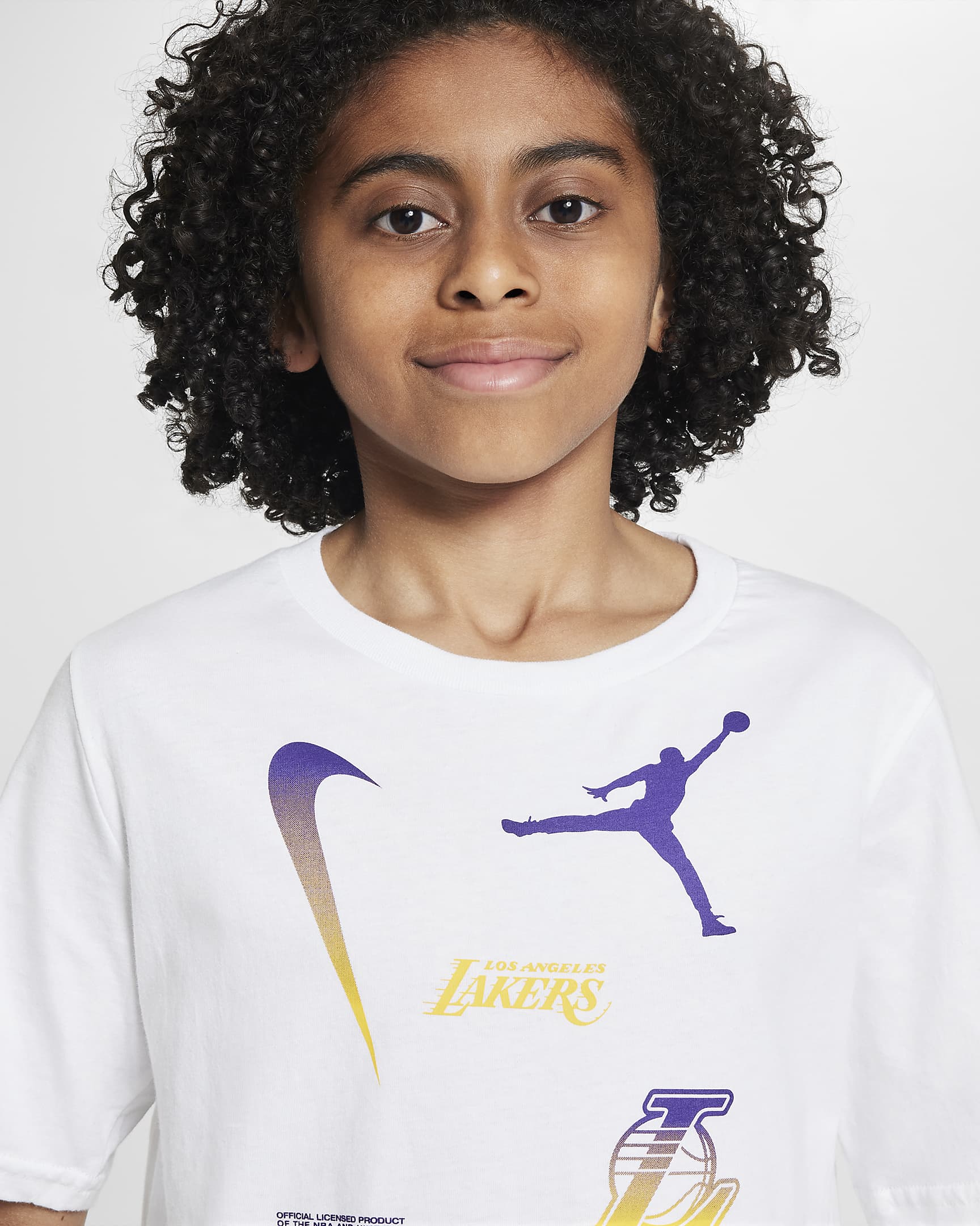 Los Angeles Lakers Courtside Statement Edition Older Kids' Jordan NBA 