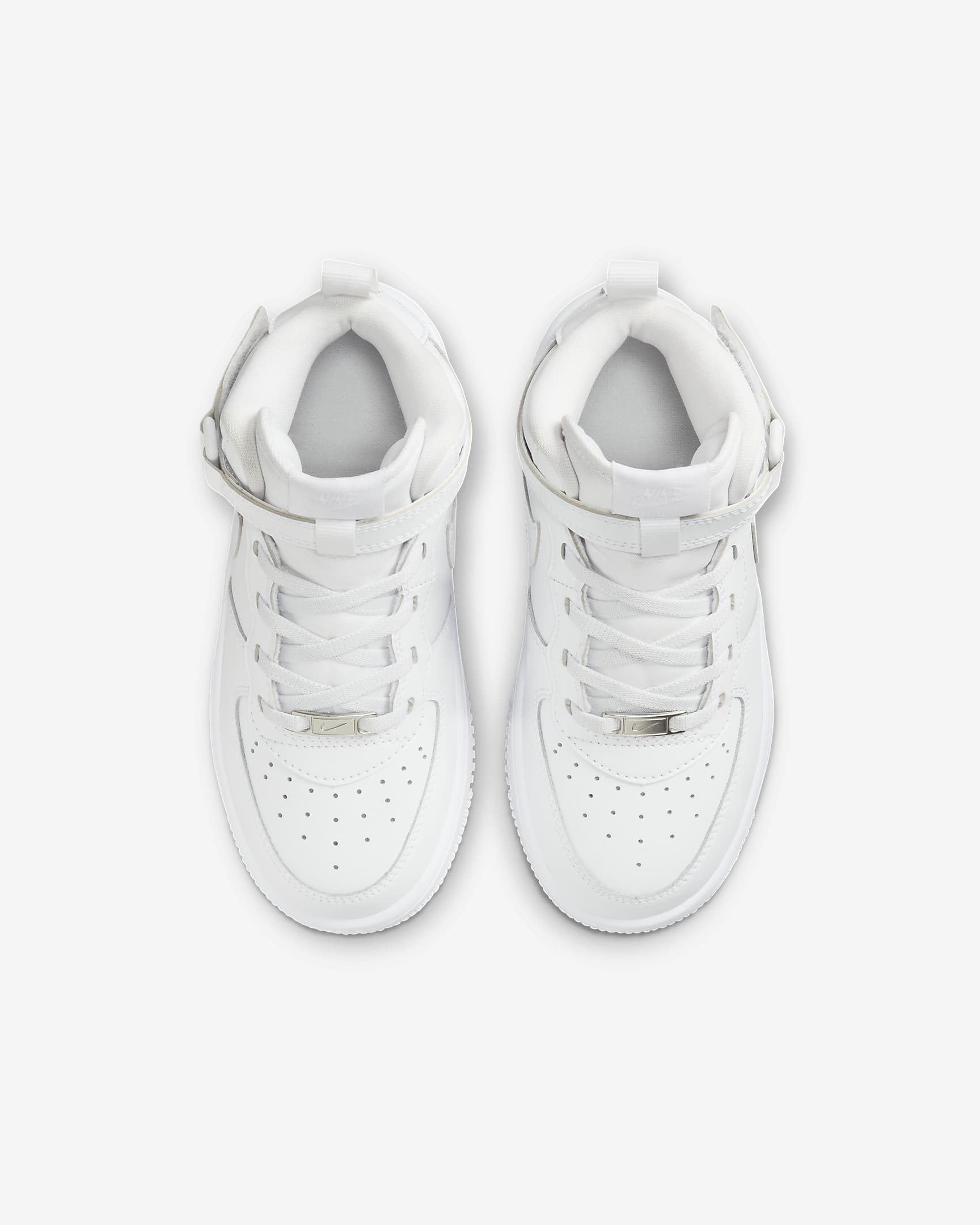 Chaussure Nike Force 1 Mid EasyOn pour enfant - Blanc/Blanc/Blanc