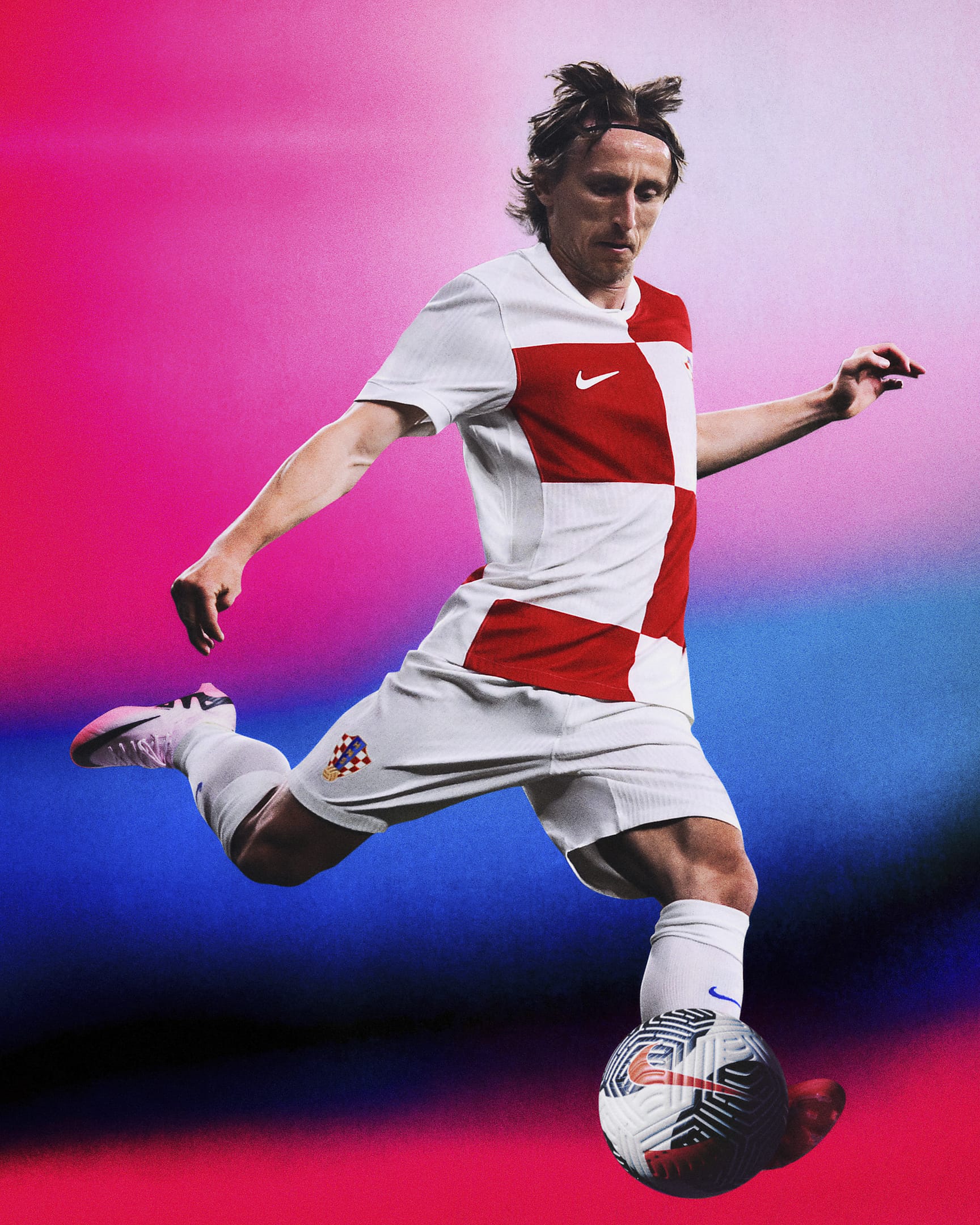 Maglia da calcio Authentic a manica corta Nike Dri-FIT ADV Croazia 2024/25 Match da uomo – Home