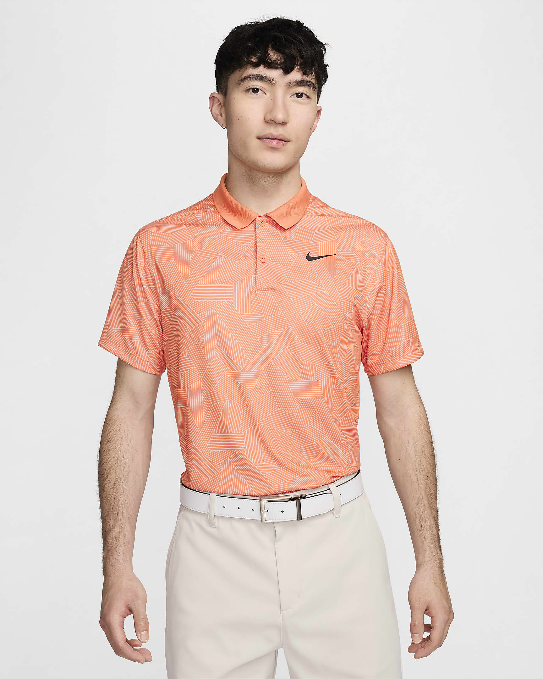 Nike Victory+ Men's Dri-FIT Golf Polo - Orange Trance/Orange Trance/Black