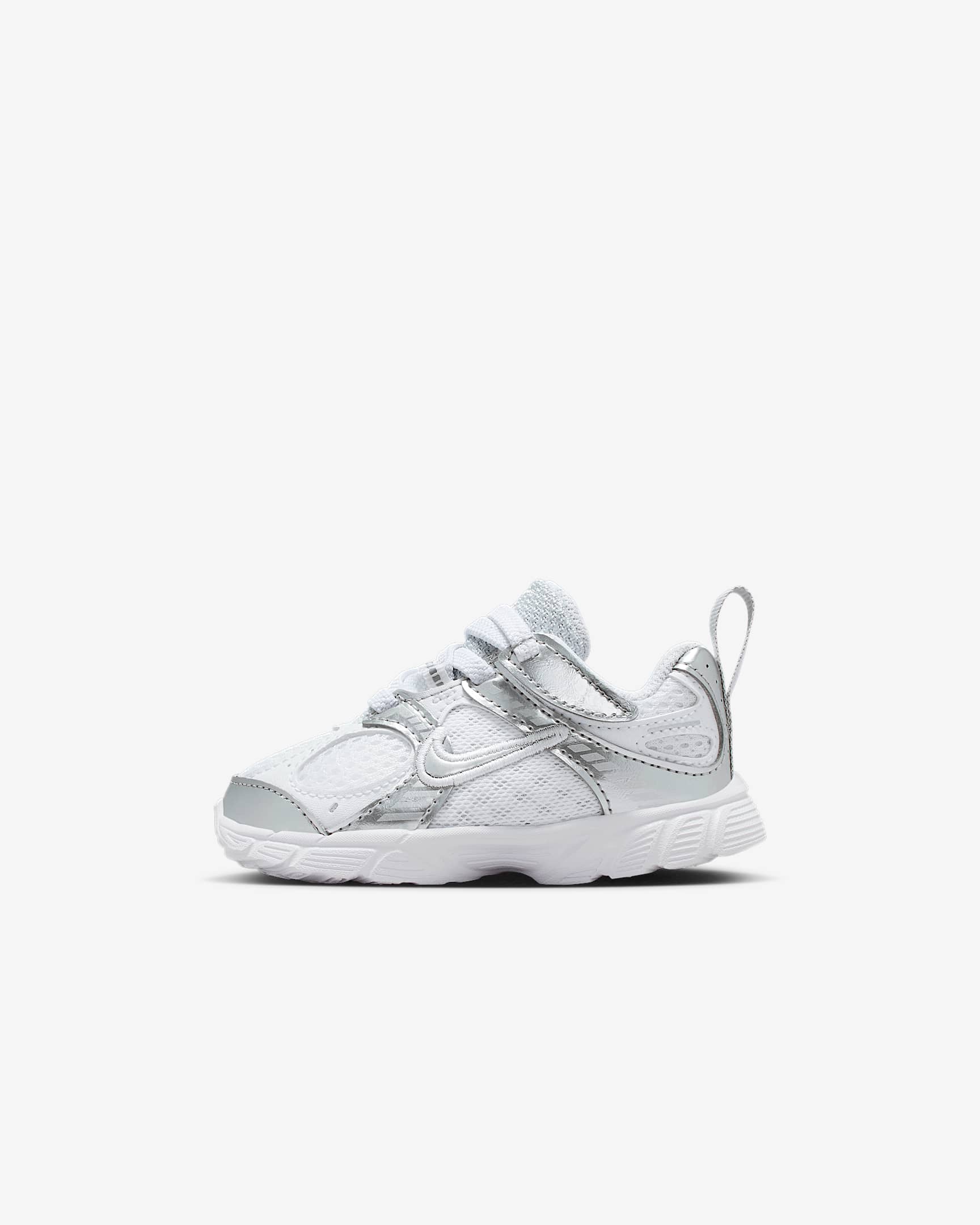 Nike V5 RNR Baby/Toddler Shoes - White/Pure Platinum/White/Metallic Silver