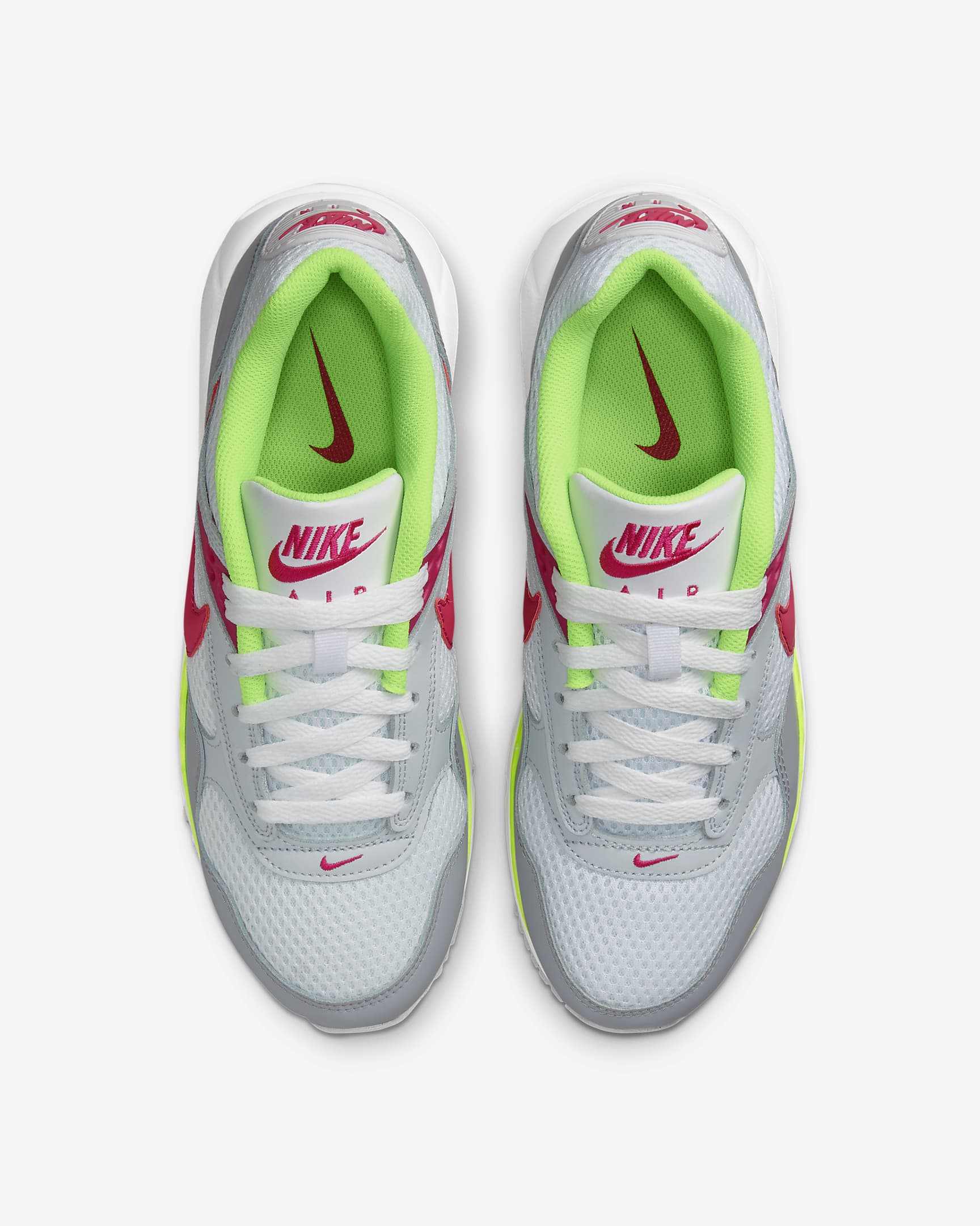 Nike Air Max Correlate Women's Shoes - White/Pure Platinum/Wolf Grey/Fireberry