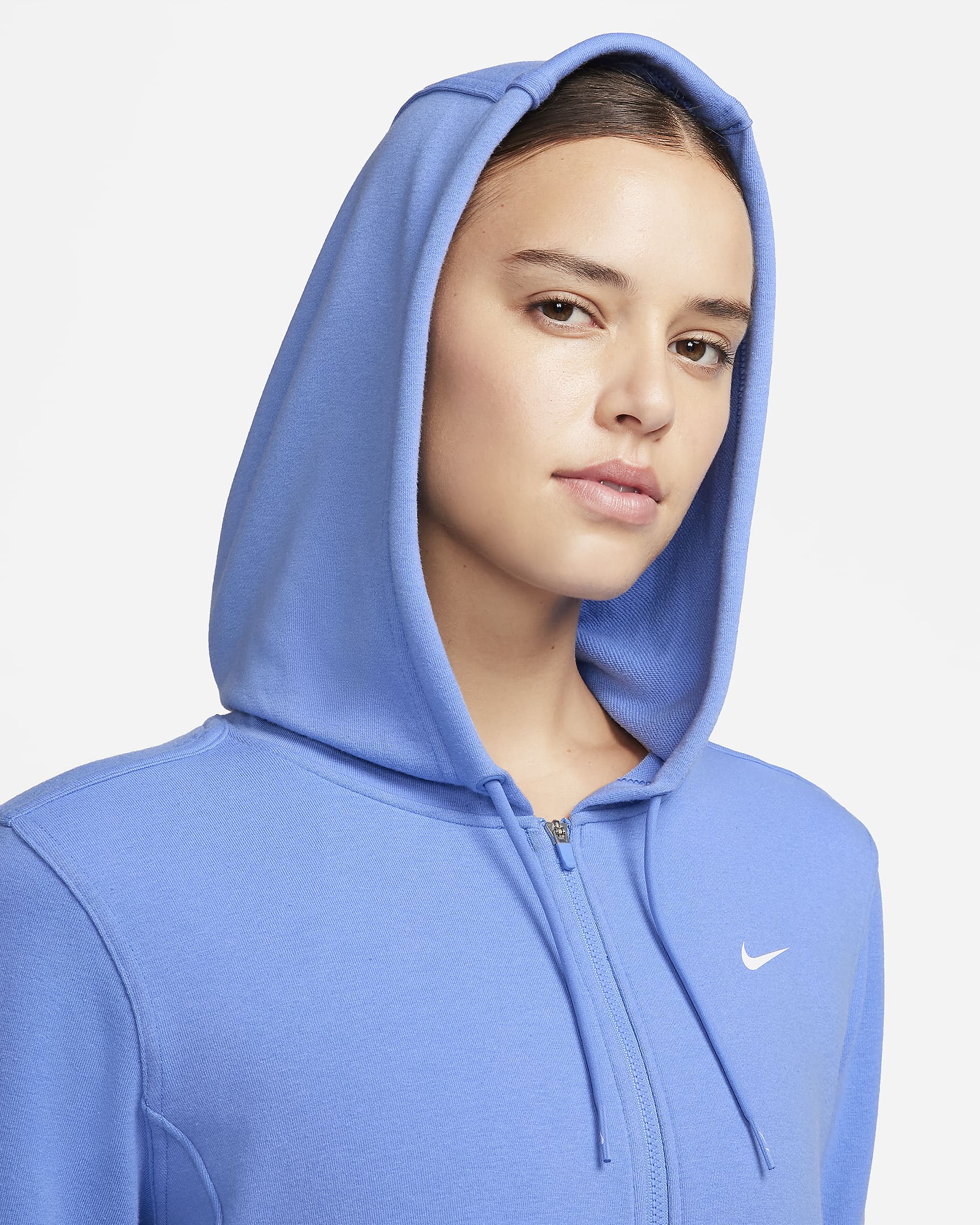 Nike Dri-FIT One Women's Full-Zip French Terry Hoodie. Nike.com