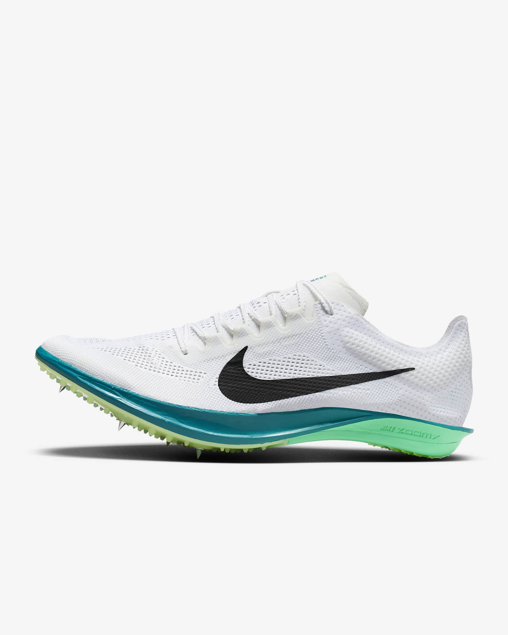 Nike Dragonfly 2 Track & Field Distance Spikes - White/Bright Spruce/Electric Algae/Black