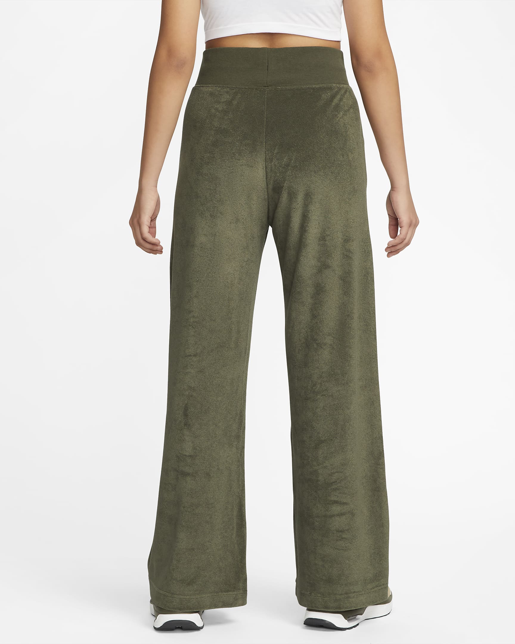Nike Sportswear Women's HighWaisted WideLeg Terry Trousers. Nike UK