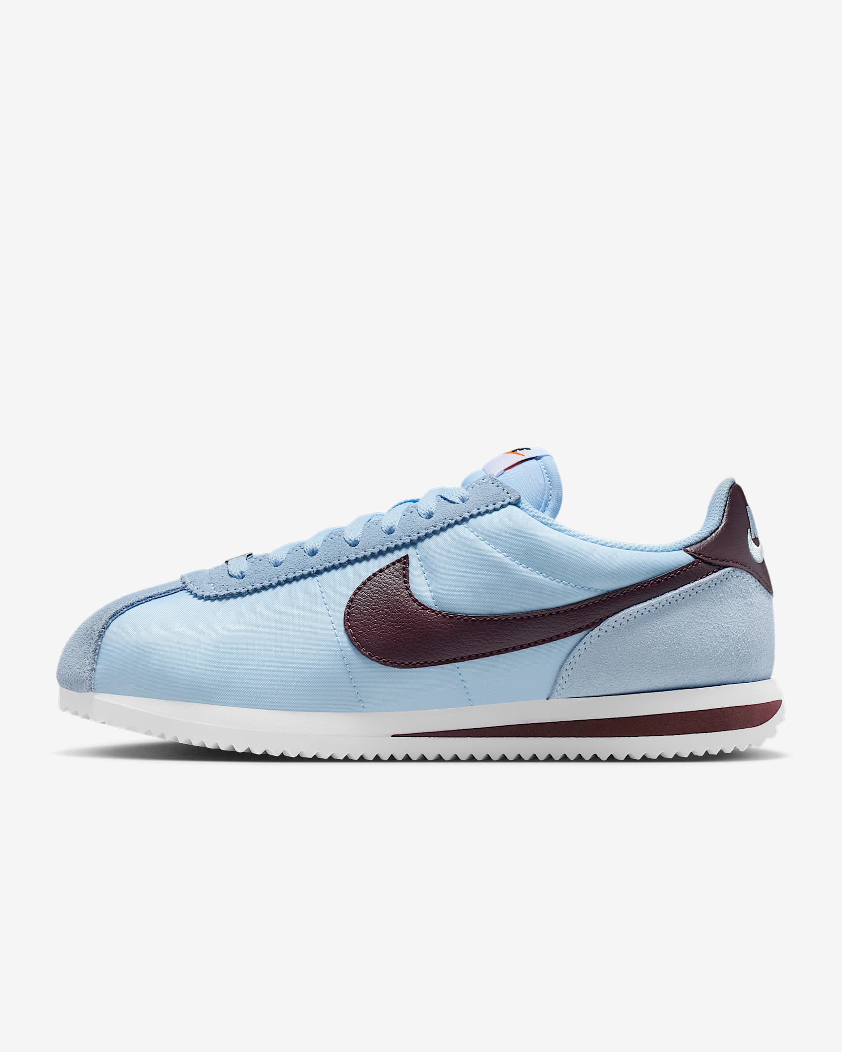 Nike Cortez Textile Shoes - Celestine Blue/White/Burgundy Crush