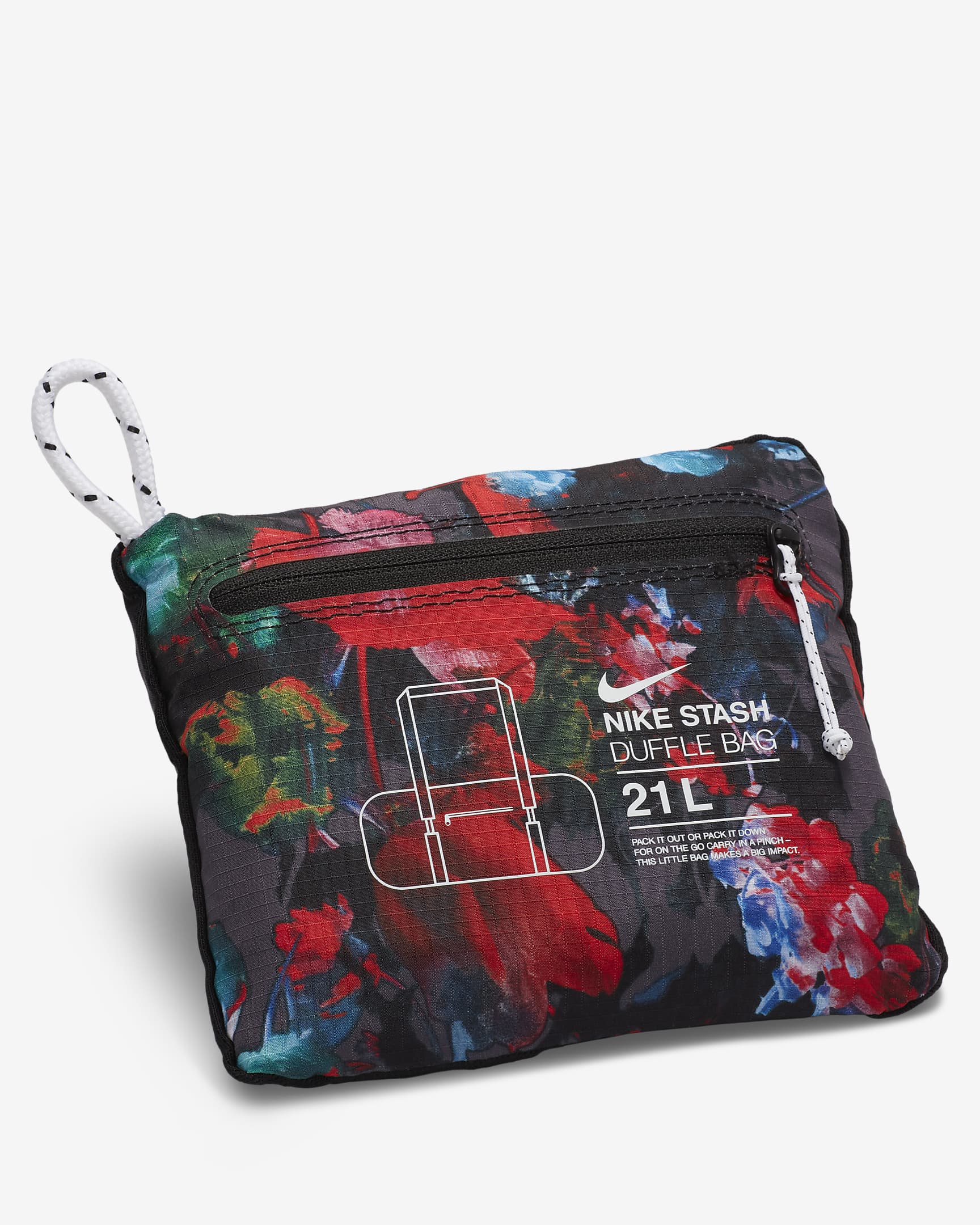 Nike Printed Stash Duffel (21L). Nike ID