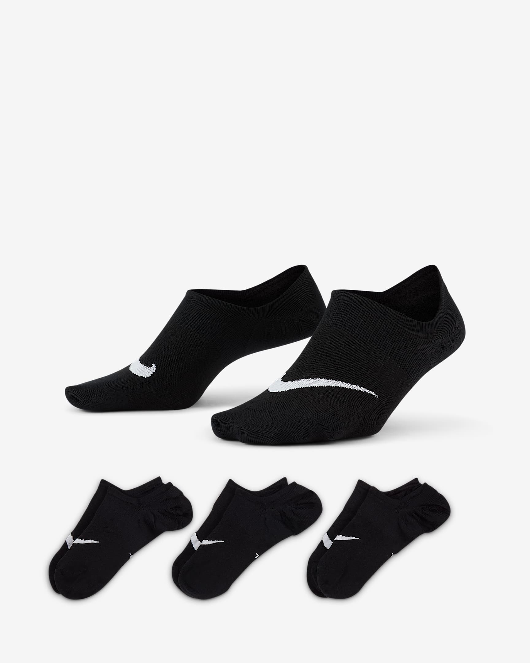 Nike Everyday Plus Lightweight Women's Training Footie Socks (3 Pairs