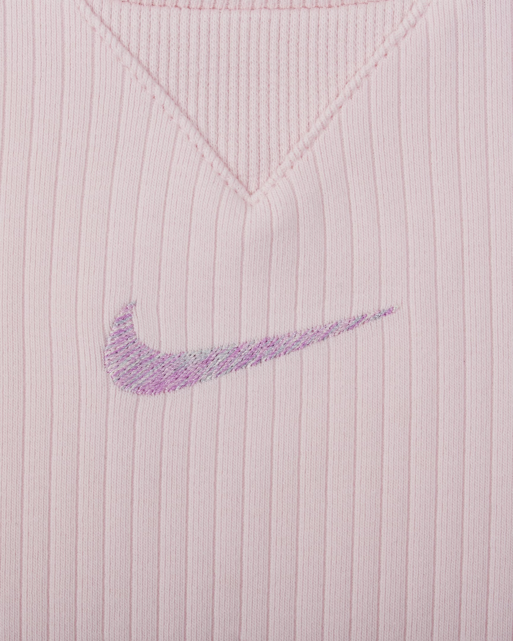 Combinaison Nike « Ready, Set » pour bébé - Pink Foam