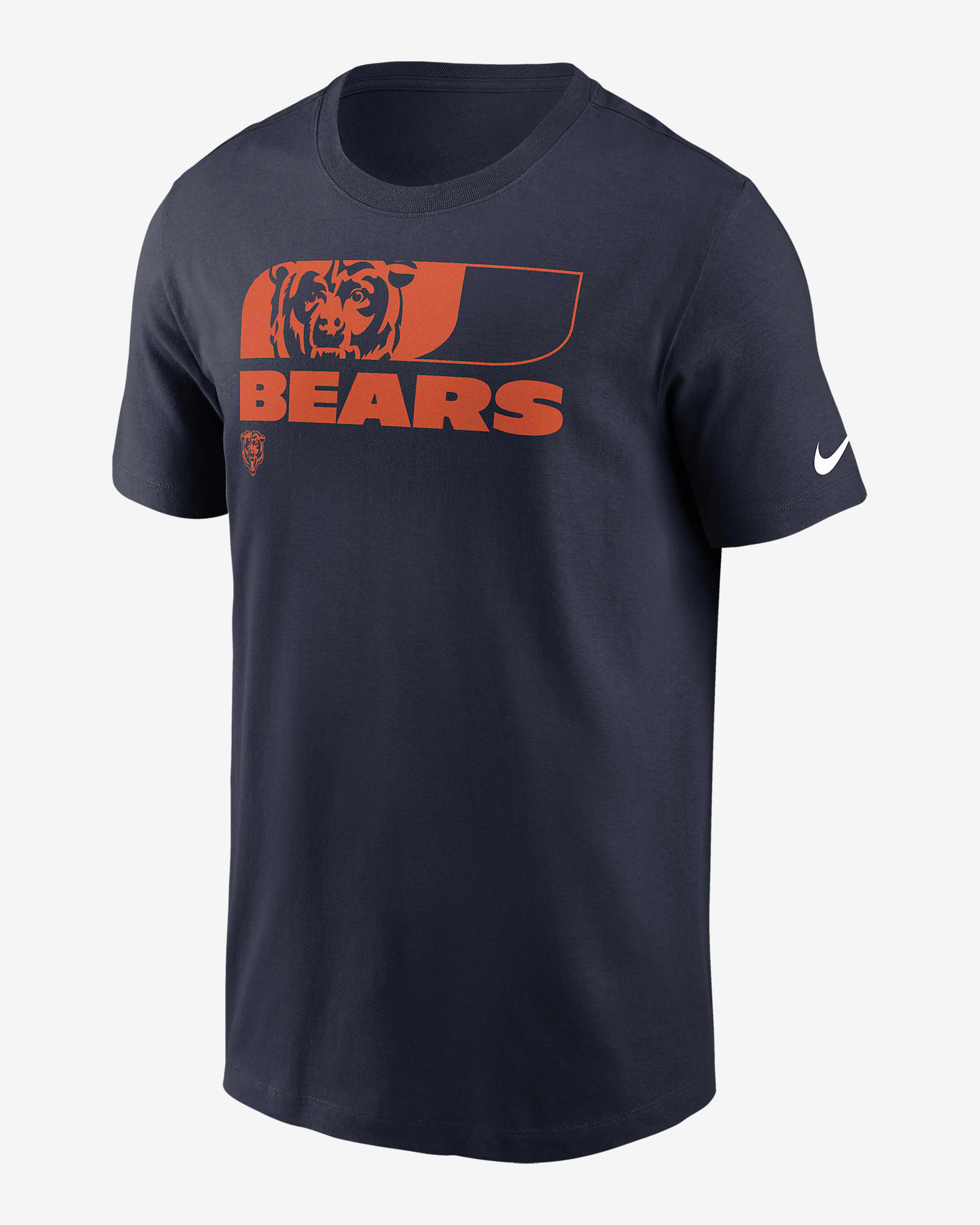 Playera Nike de la NFL para hombre Chicago Bears Air Essential - Azul marino