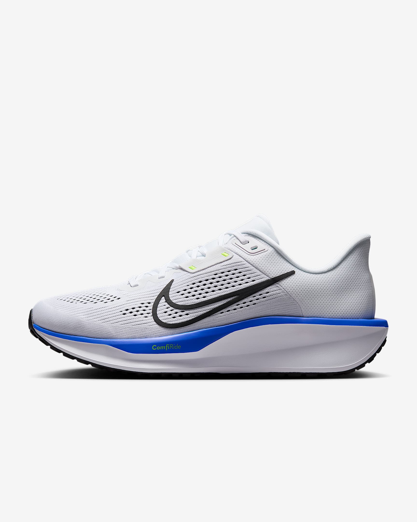 Nike Quest 6 Men's Road Running Shoes - White/Hyper Royal/Volt/Black