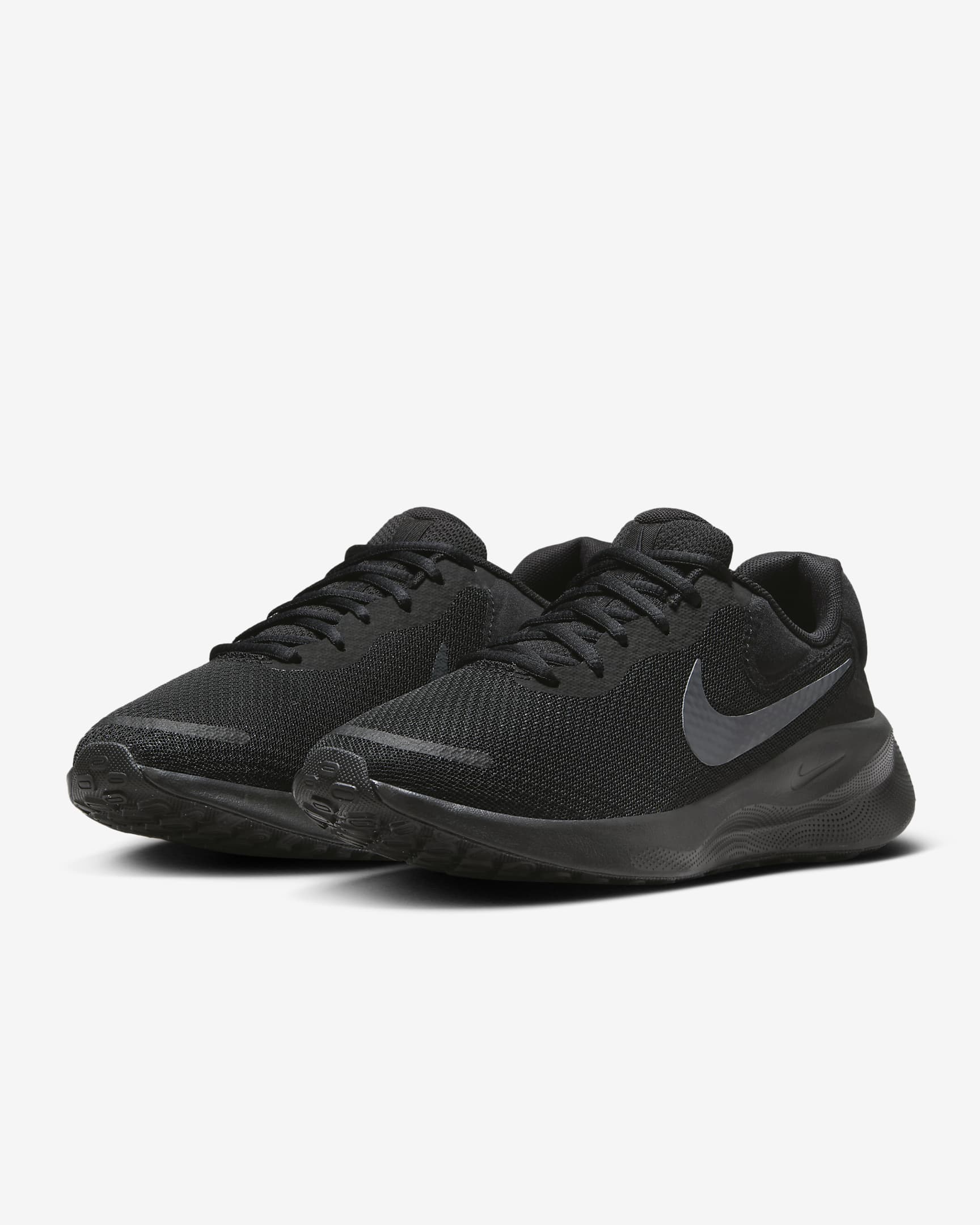 Nike Revolution 7 Women's Road Running Shoes - Black/Off-Noir