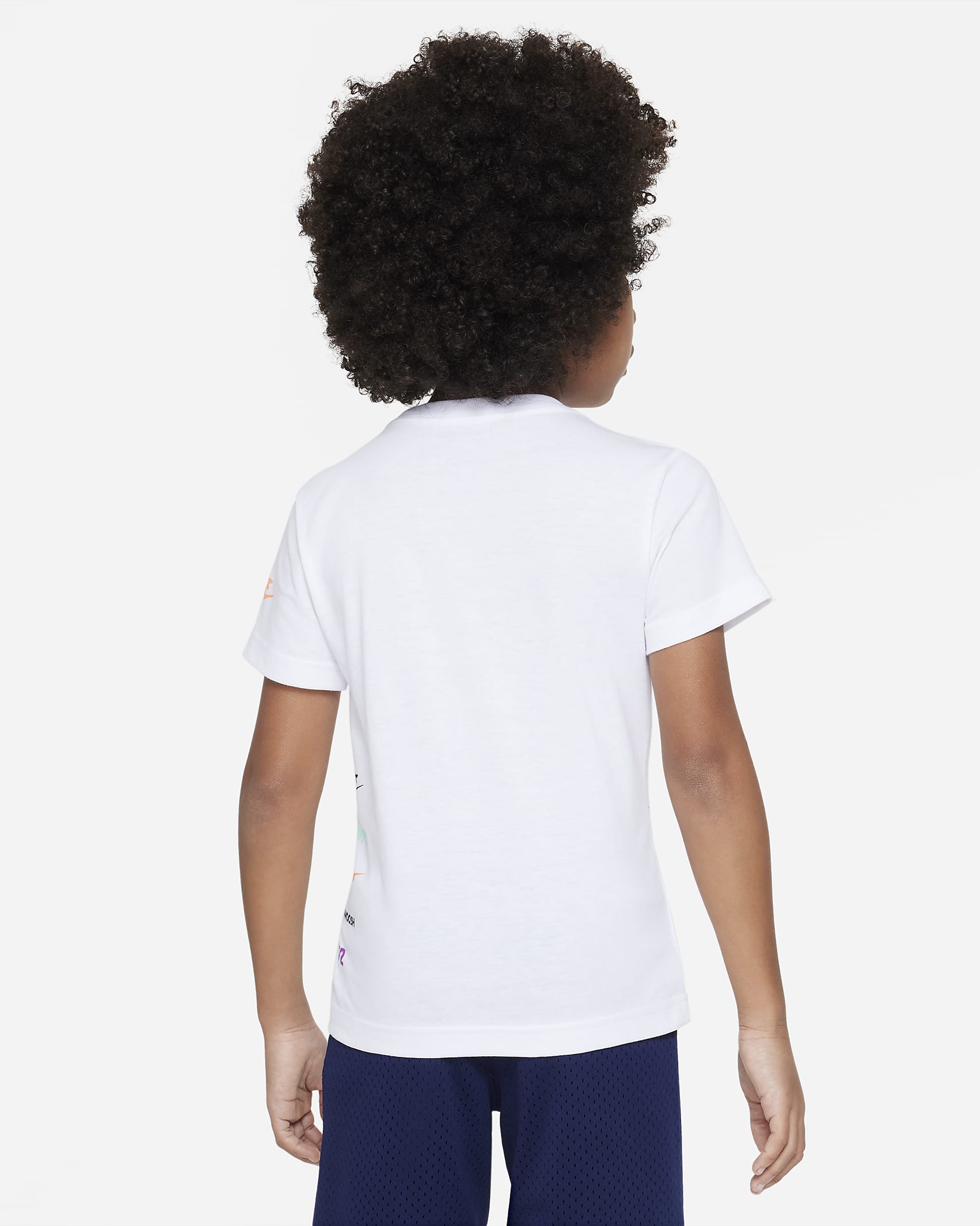 Nike "Just Do It" Illuminate Tee Younger Kids' T-Shirt - White