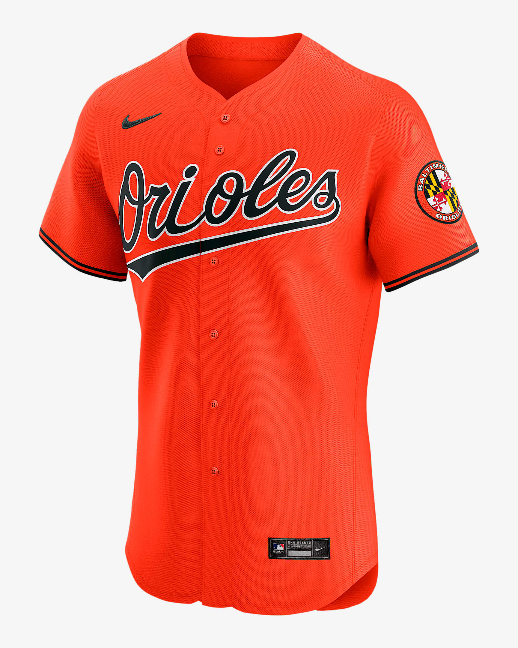 Baltimore Orioles Men's Nike Dri-FIT ADV MLB Elite Jersey - Orange