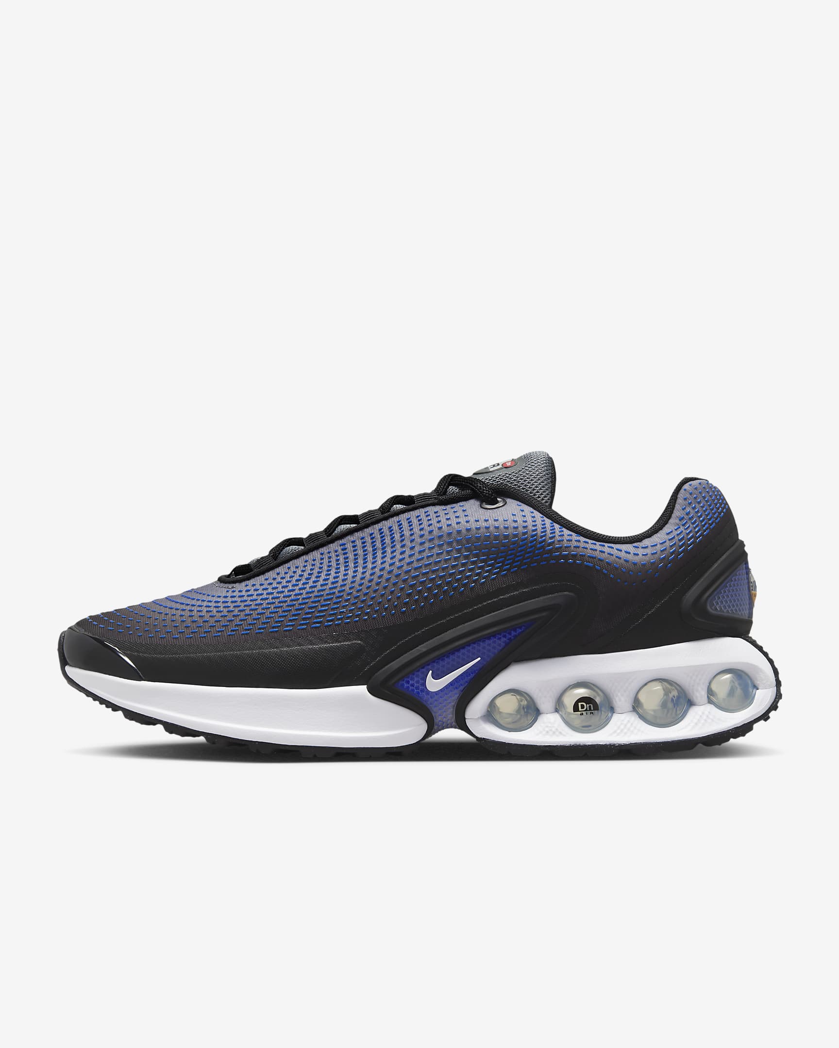 Scarpa Nike Air Max DN - Nero/Light Smoke Grey/Racer Blue/Bianco