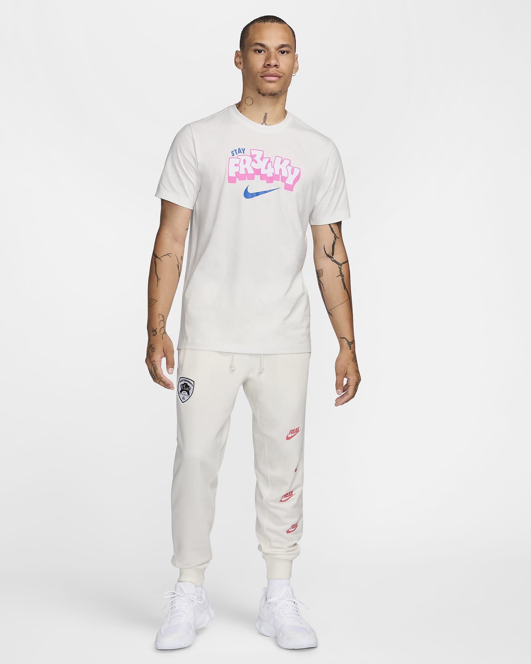 T-shirt de basketball Giannis pour Homme - Summit White