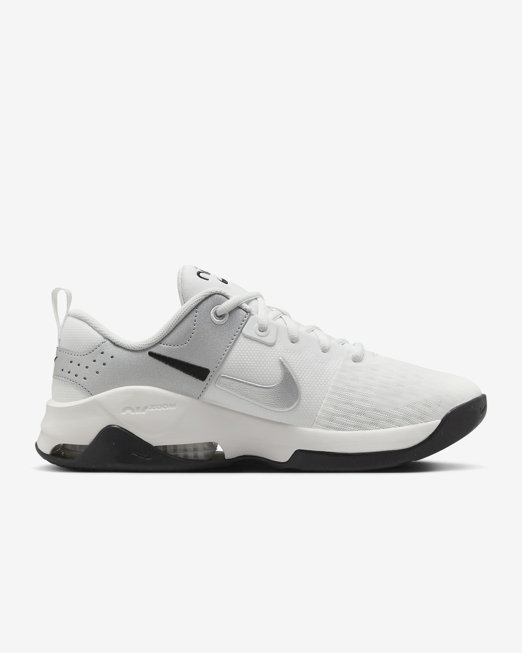 Nike Bella 6 Premium Women's Workout Shoes - Summit White/Black/Sail/Metallic Silver