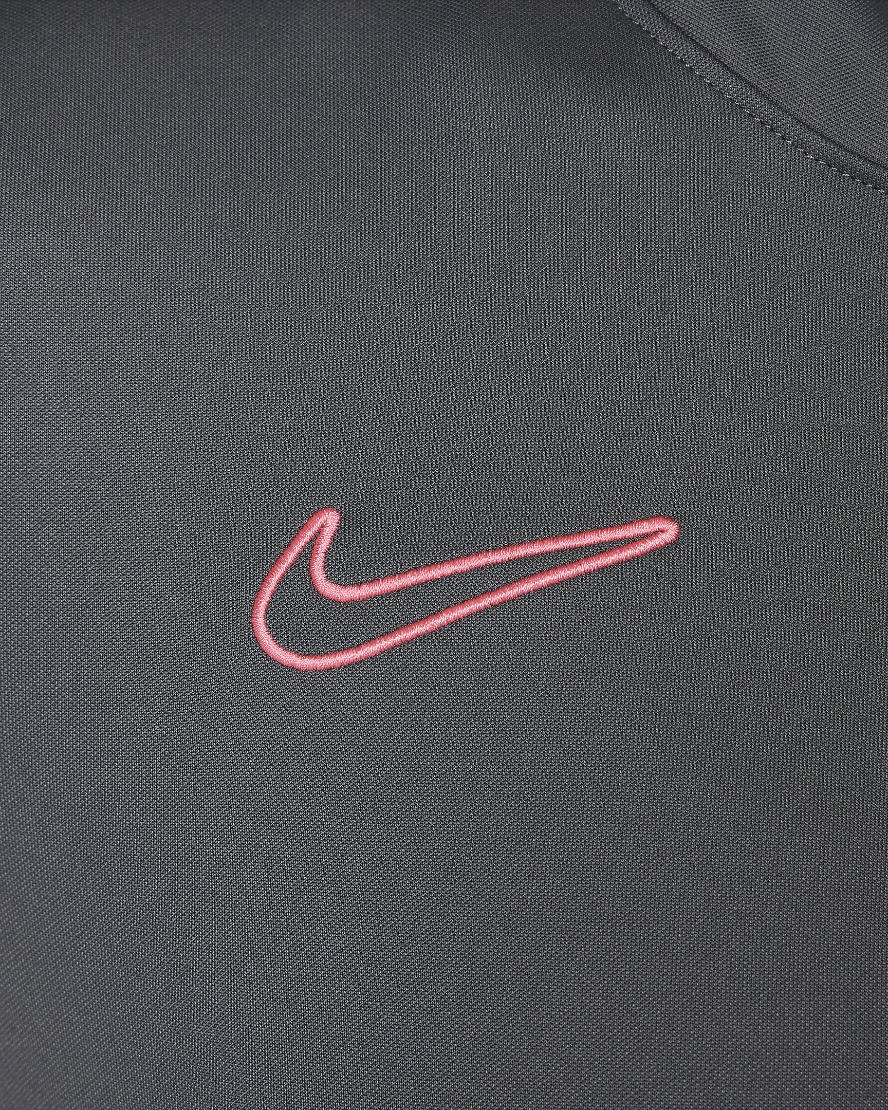 Nike Dri-FIT Academy Women's Football Drill Top - Iron Grey/Black/Sunset Pulse